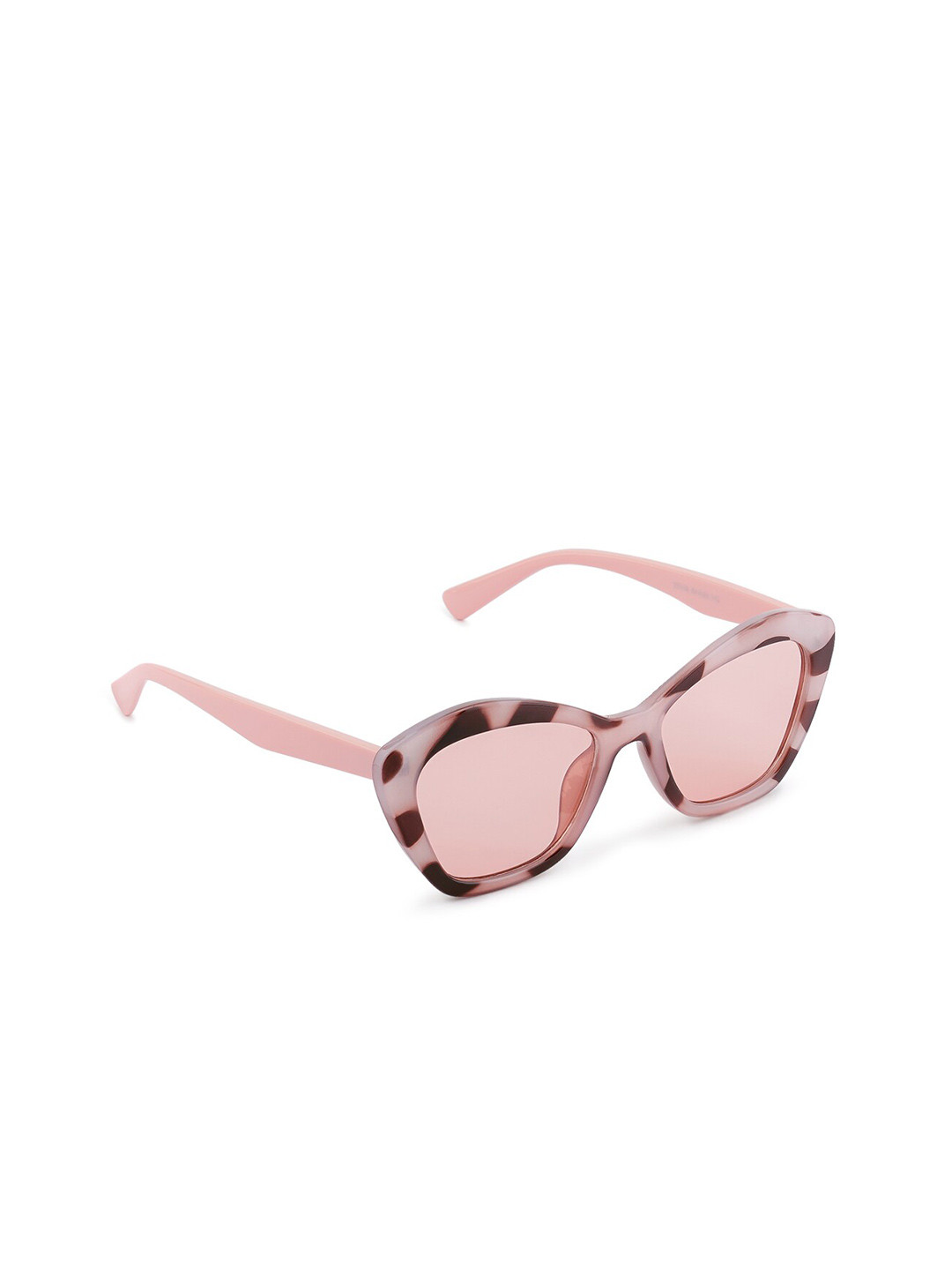 

London Rag Women Printed Frame Butterfly Sunglasses with UV Protected Lens, Pink