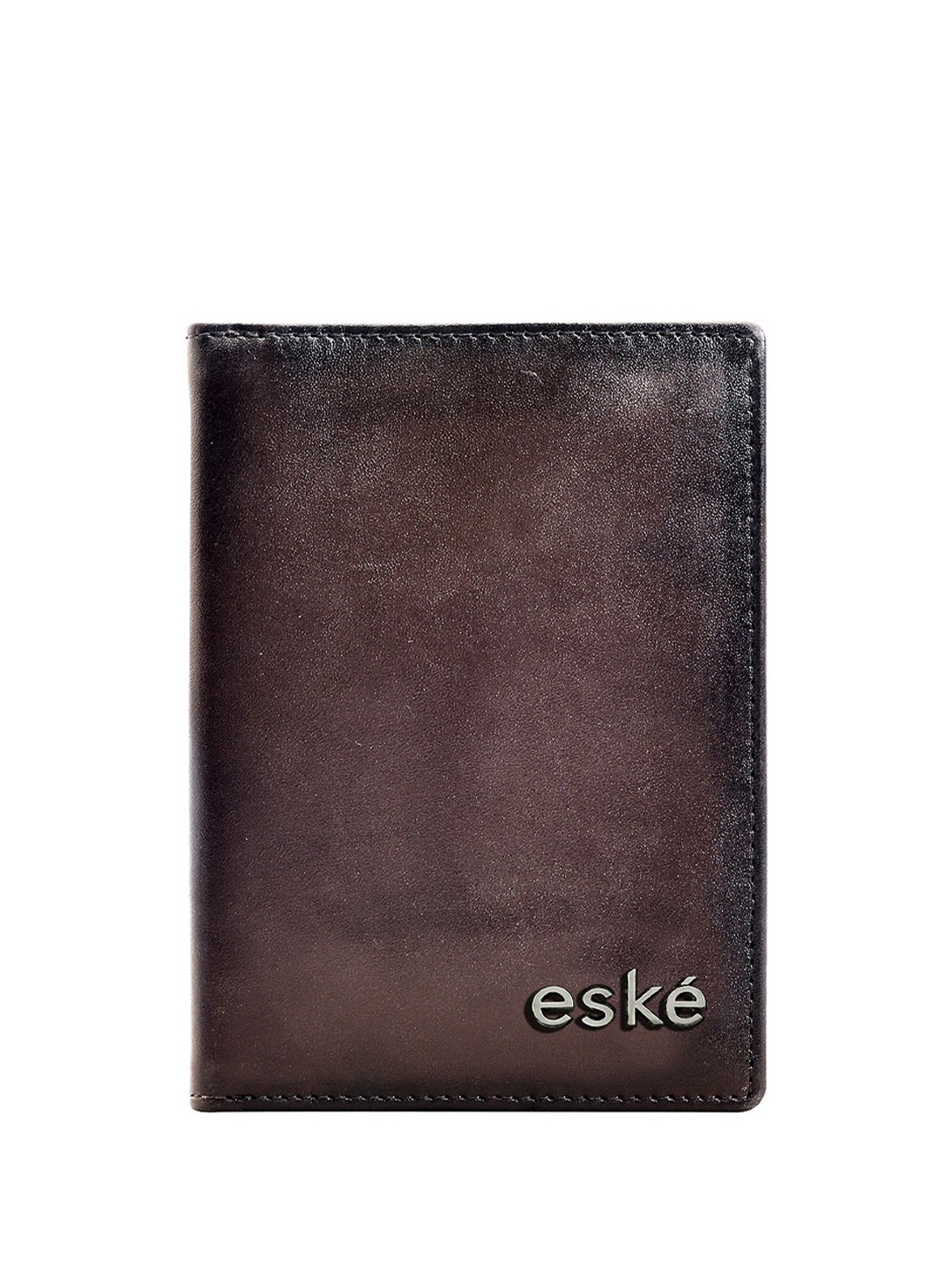 

Eske Men Leather Passport Holder, Brown
