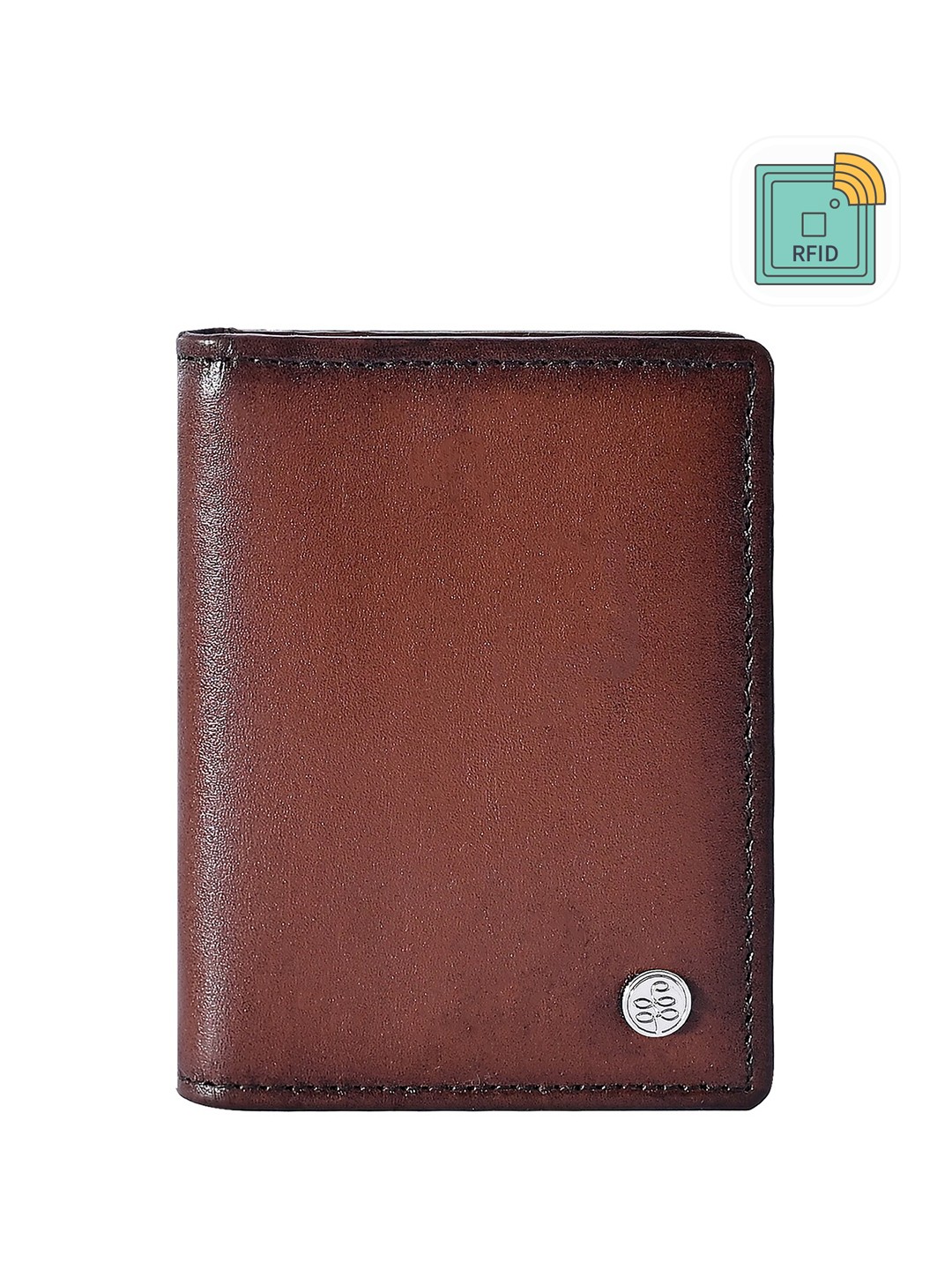 

Eske Men Leather Card Holder, Tan