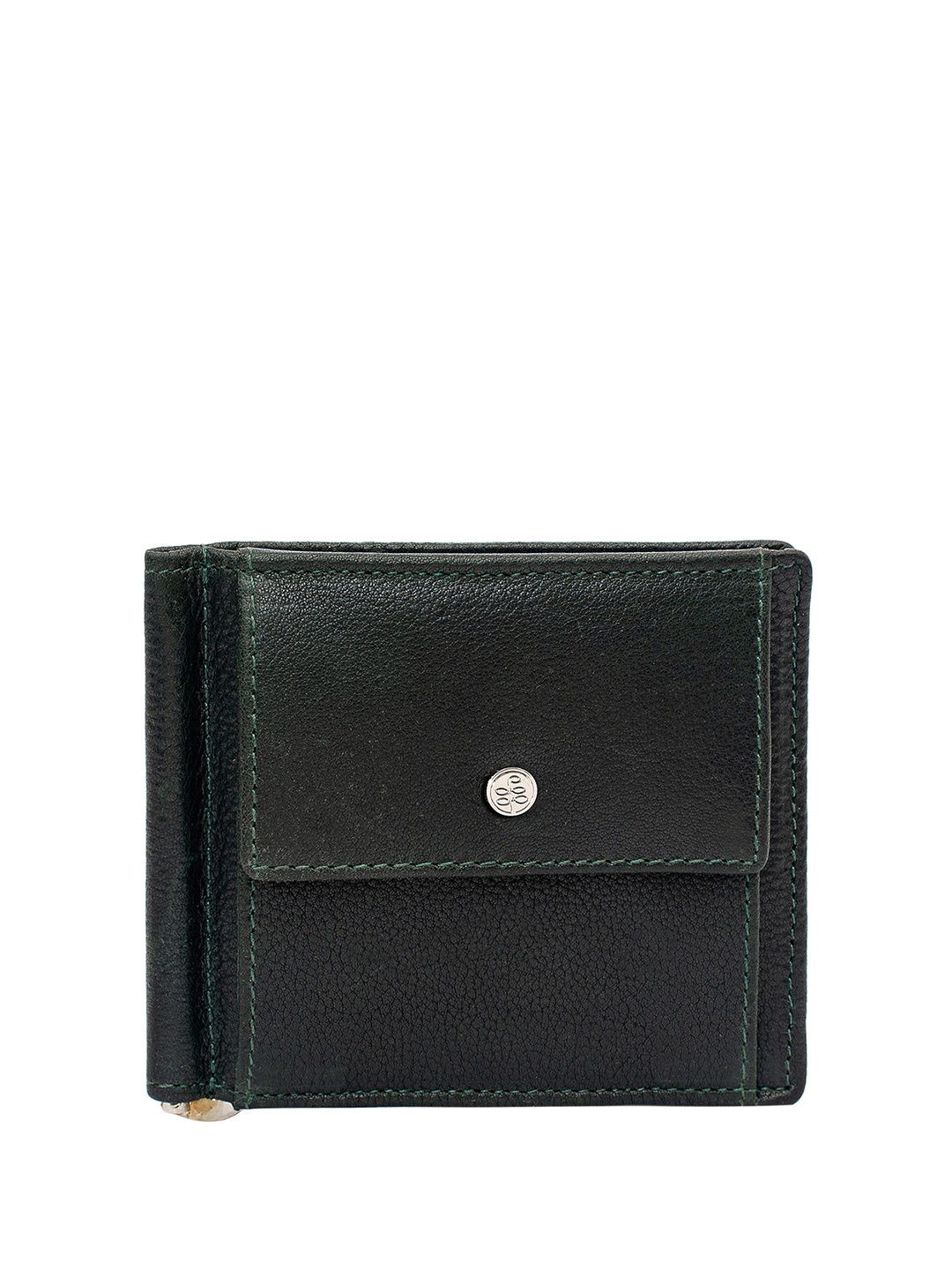 

Eske Men Leather Money Clip, Green