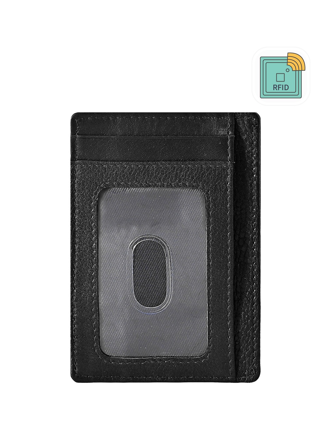 

Eske Men Leather Card Holder, Black