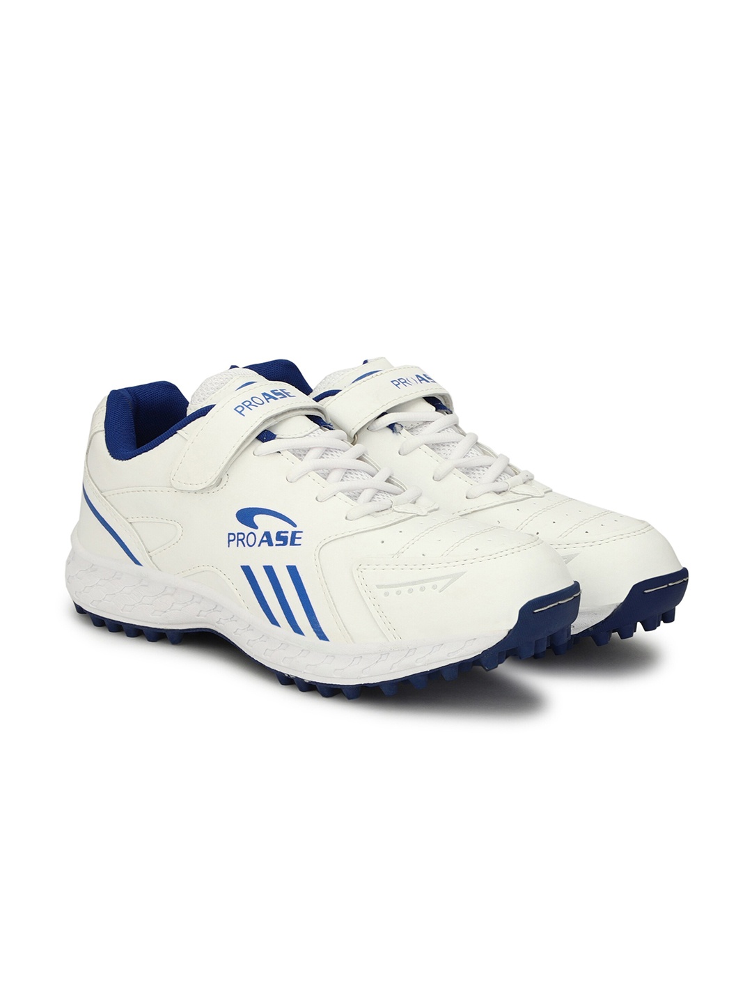 

PROASE Men Super Grip EVA Cricket Shoes, White