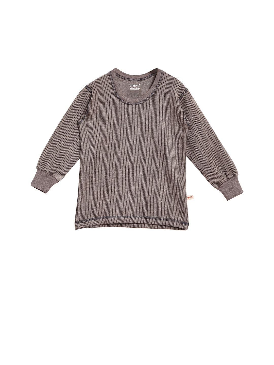 

VIMAL Girls Grey Thermal Top