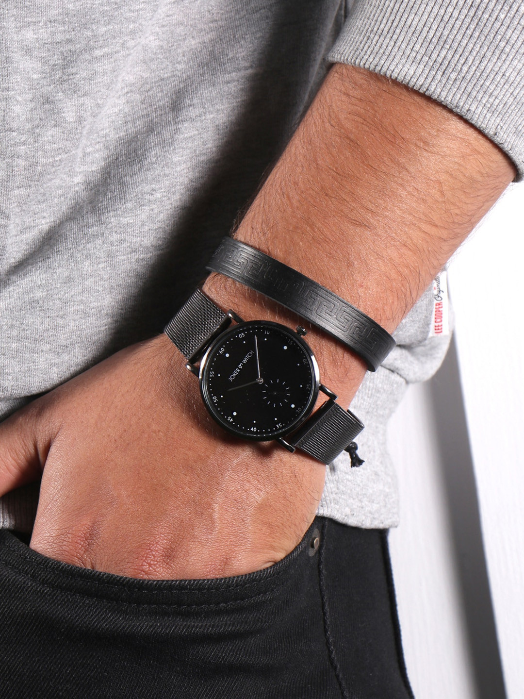 

JOKER & WITCH Watch Gift Set JWMBS8, Black