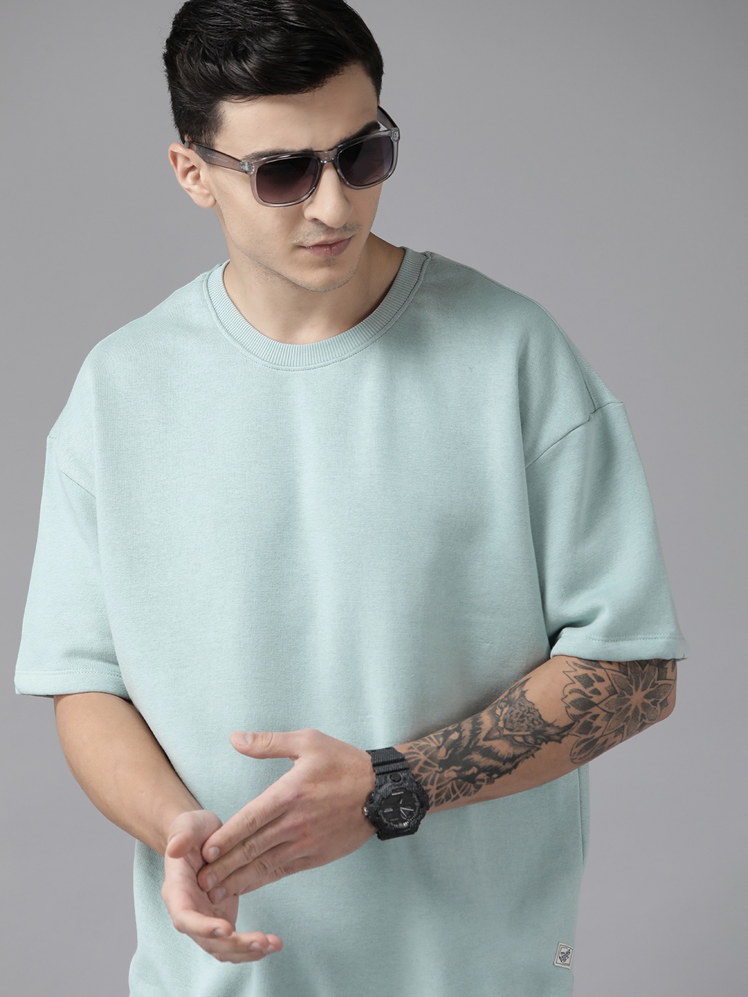 

The Roadster Lifestyle Co. Short Sleeve Sweatshirt, Sea green