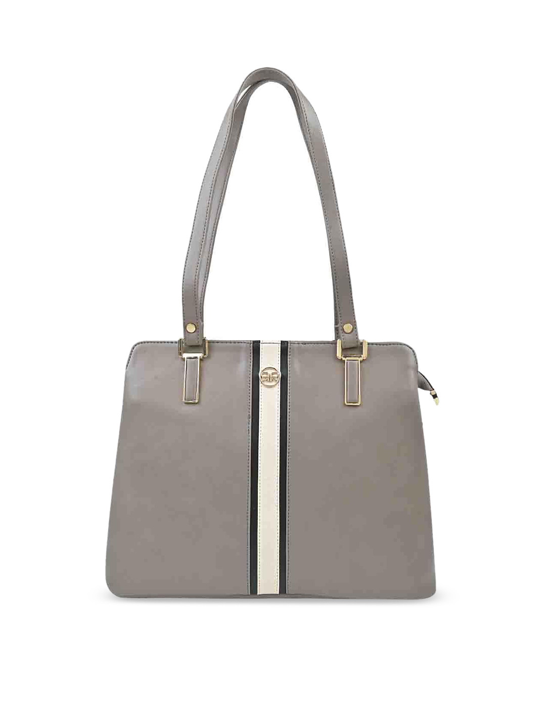 

Rocia Structured Shoulder Bag, Grey