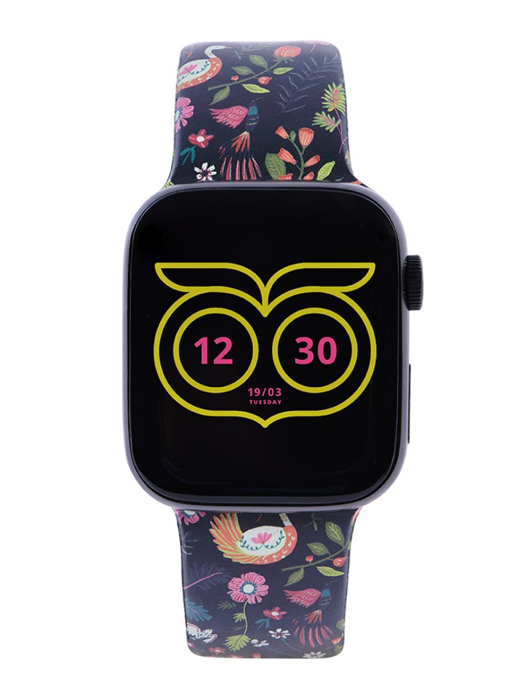 

Chumbak Women Wilderness Printed Digital Smart Watch, Black
