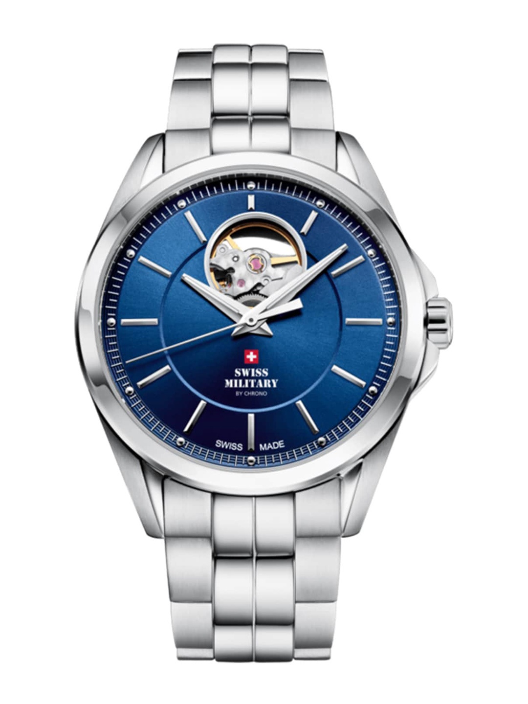 

Swiss Military by Chrono blue Dial Swiss Made Watch for Men - SMA34085.23