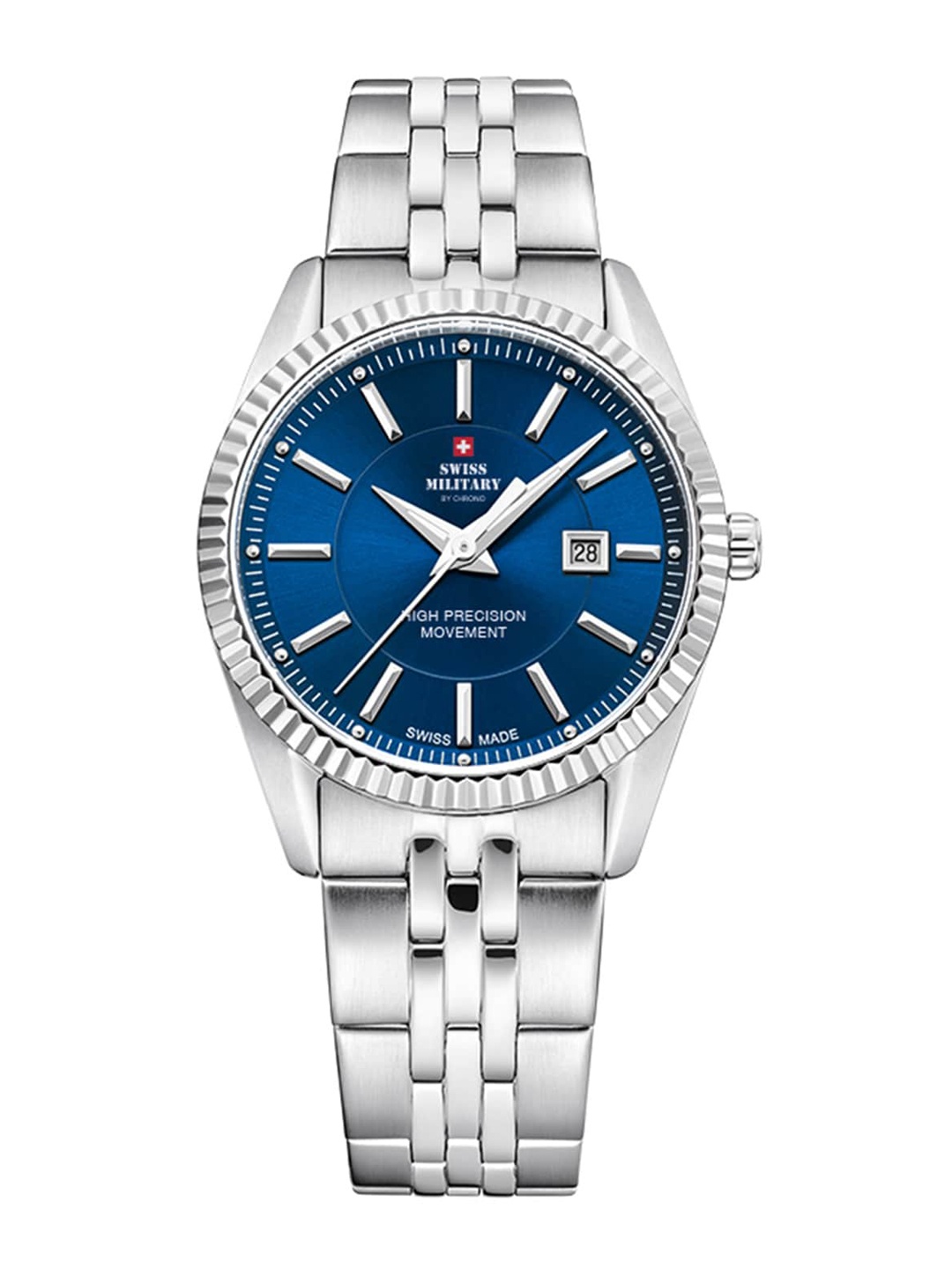 

Swiss Military by Chrono Women Blue Dial Swiss Made Watch - SM34066.03