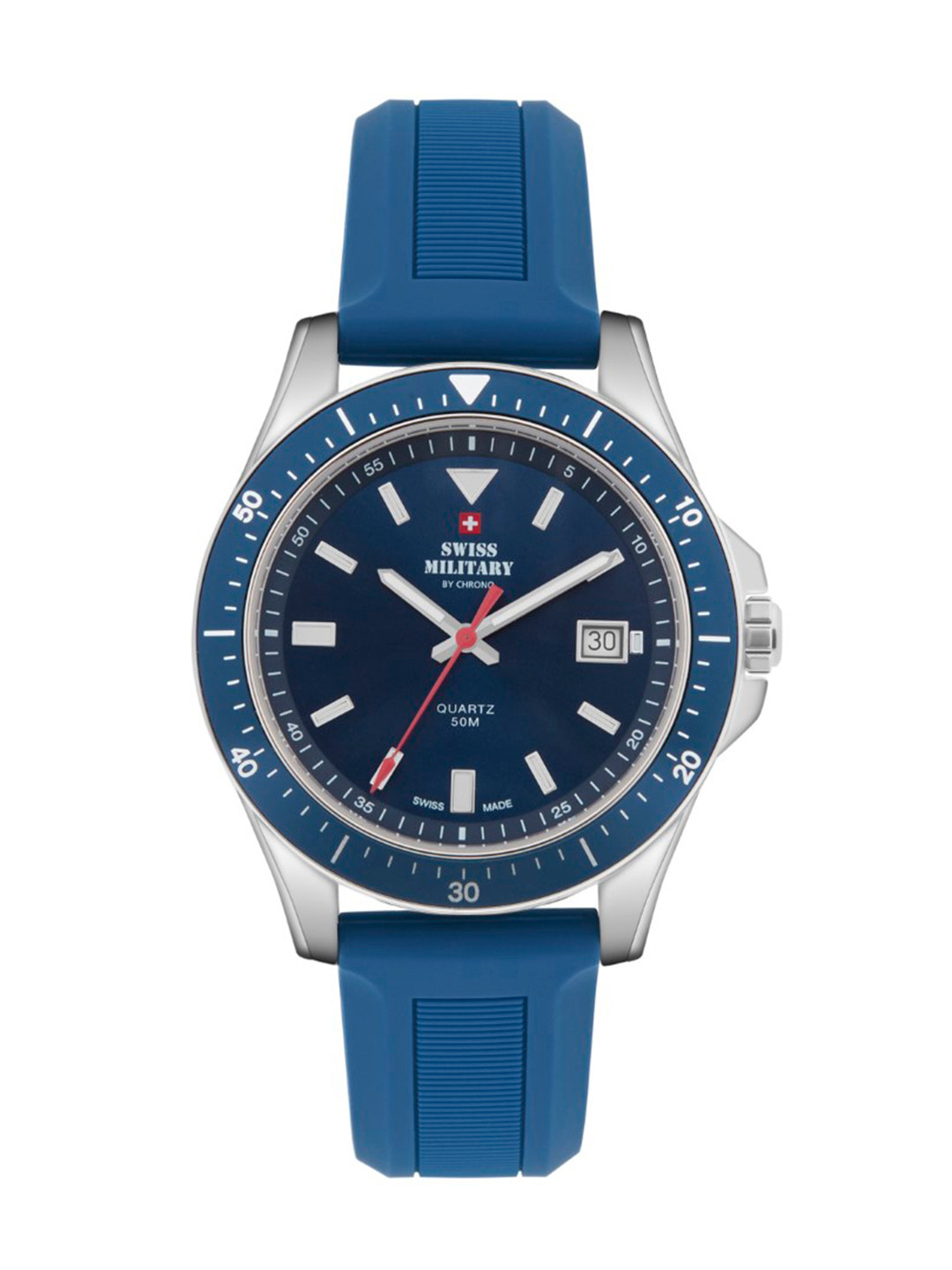 

Swiss Military by Chrono Men blue Dial Swiss Made Watch - SM34082.08