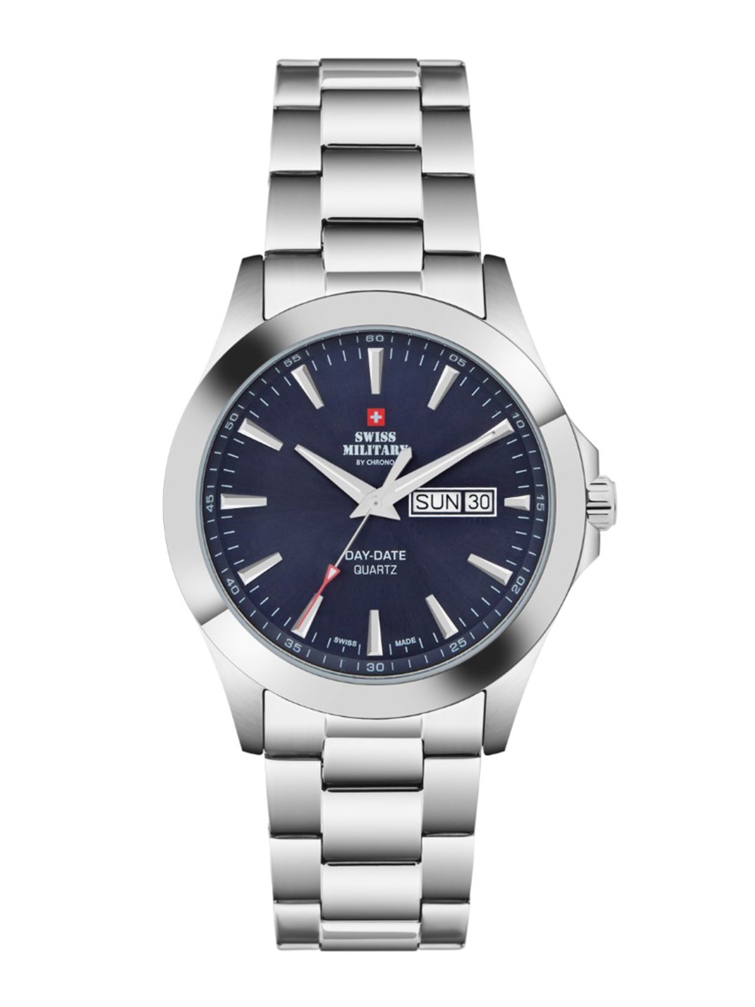 

Swiss Military by Chrono Men Blue Dial Swiss Made Watch - SMP36040.24
