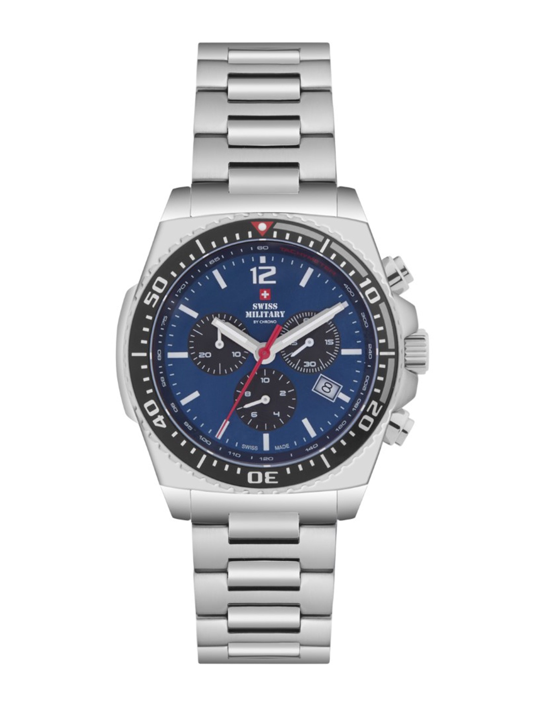 

Swiss Military by Chrono blue Dial Swiss Made Watch for Men - SM34093.02