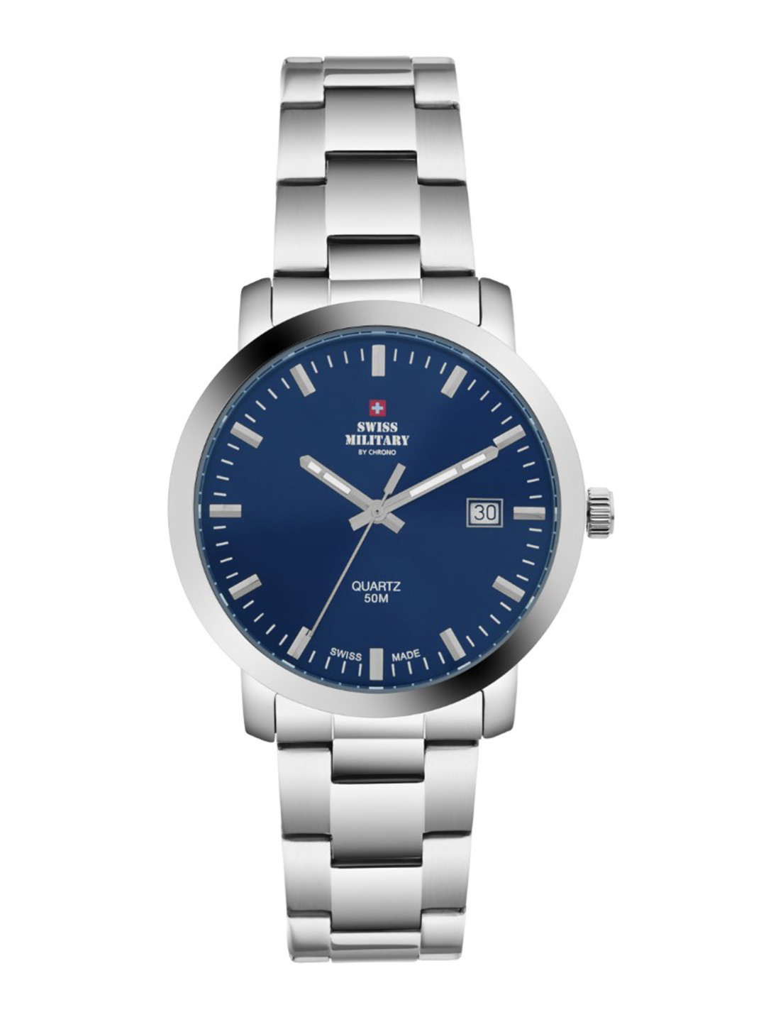 

Swiss Military by Chrono blue Dial Swiss Made Watch for Men - SM34083.03