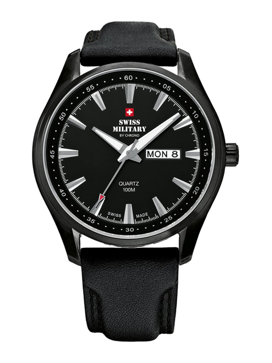 

Swiss Military by Chrono black Dial Swiss Made Watch for Men - SM34027.05