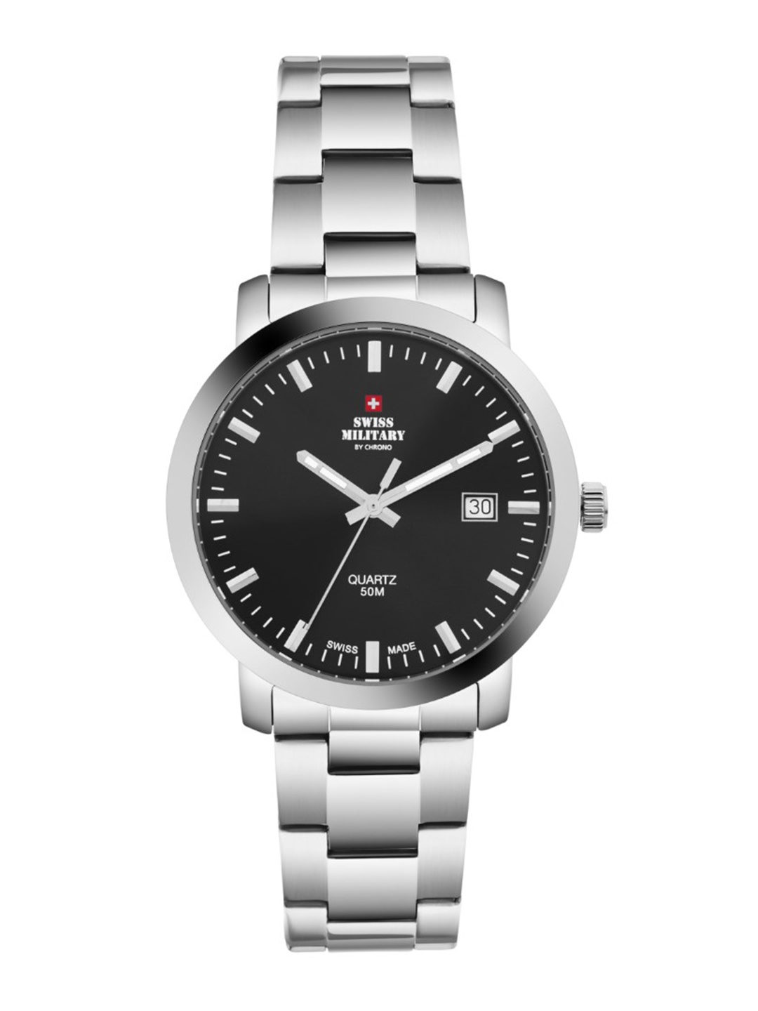 

Swiss Military by Chrono Men black Dial Swiss Made Watch - SM34083.01