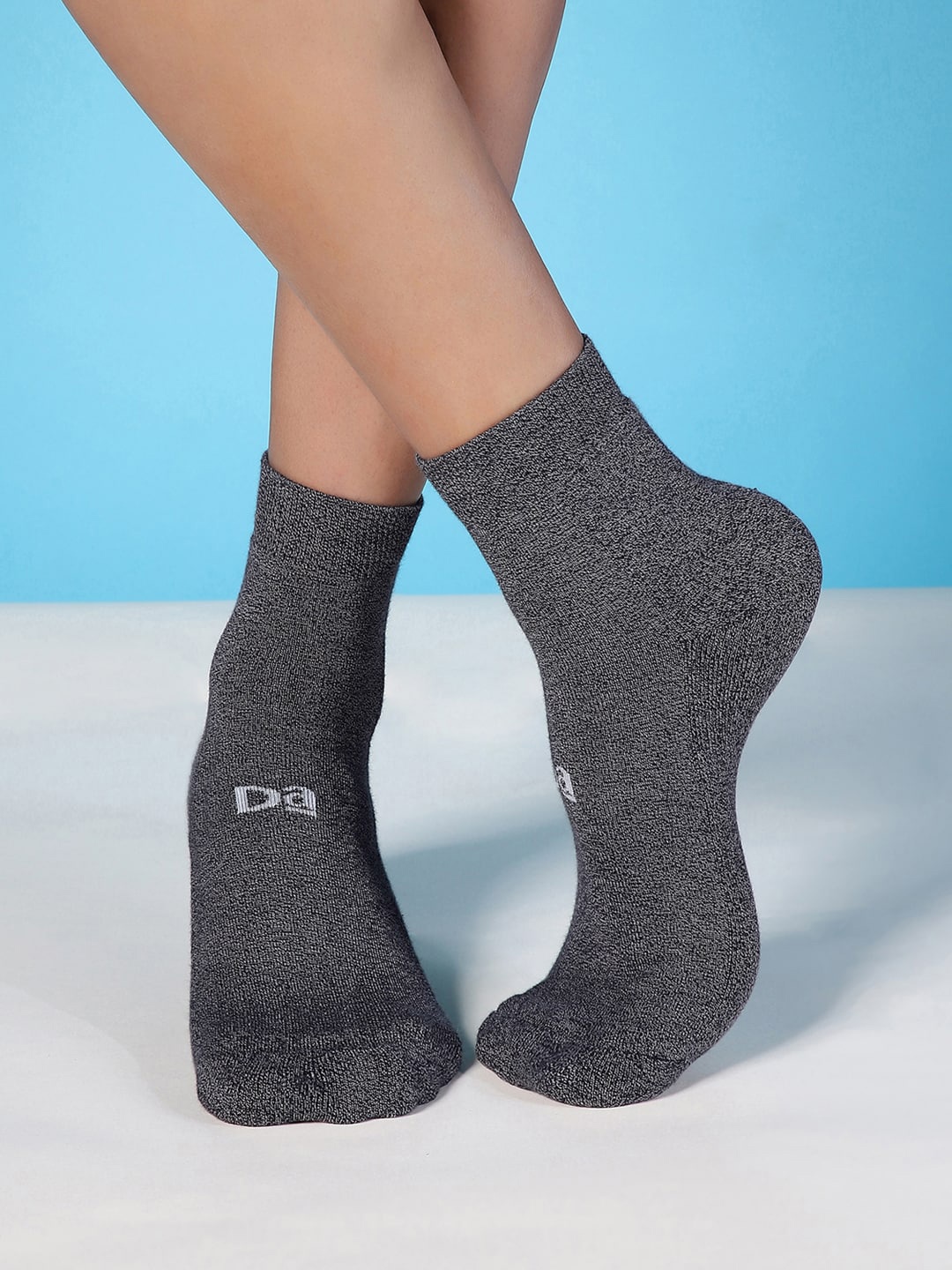 

DAMENSCH Men Pack of 2 Above Ankle Length Terry Socks, Multi
