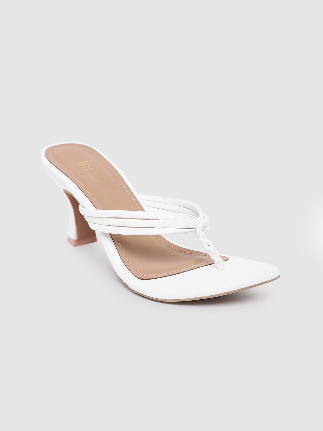 

Inc 5 Women Open Toe Heels, White