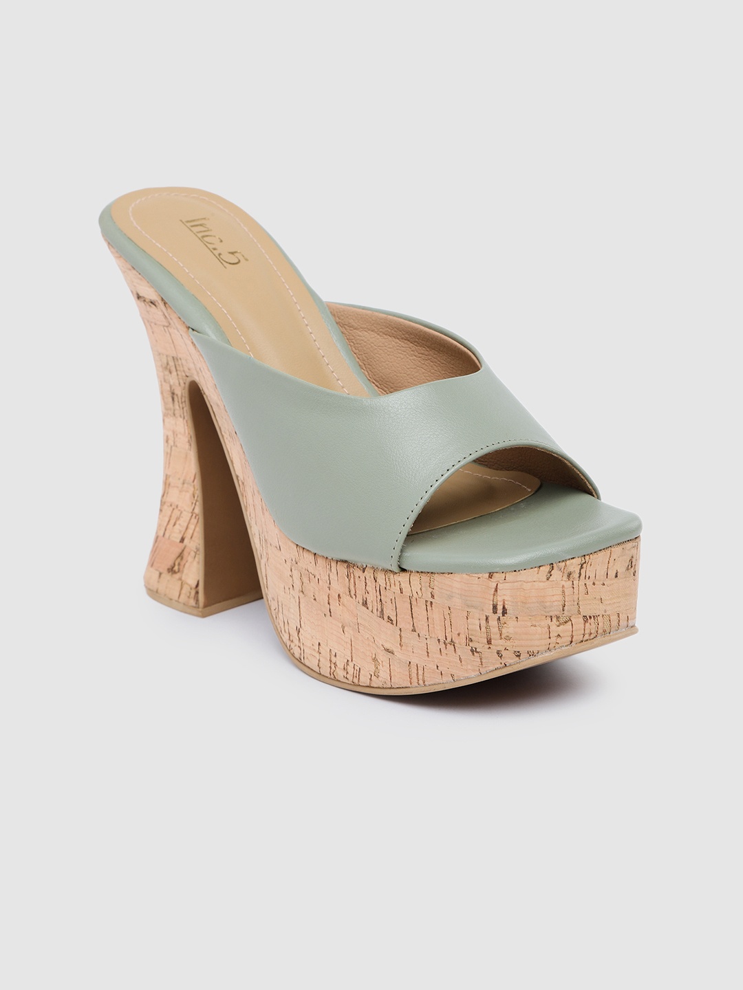 

Inc 5 Women High-Top Platform Heels, Green