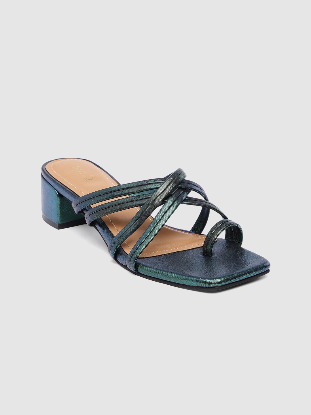 

Inc 5 Block Heels, Blue