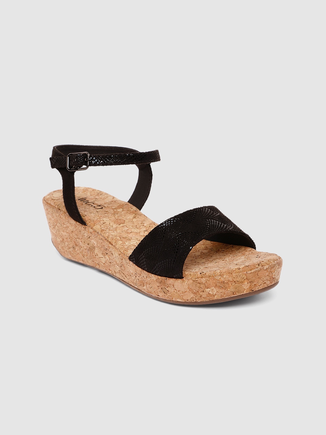 

Inc 5 Printed Wedges, Black