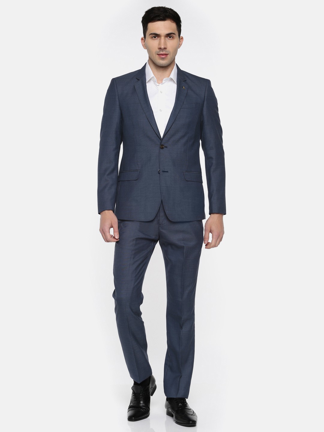 

Arrow Men Blue Body Tailored Fit Formal Suit