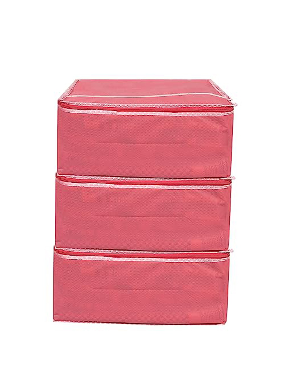 

Perpetual Red 3 Pieces Wardrobe Saree Organiser