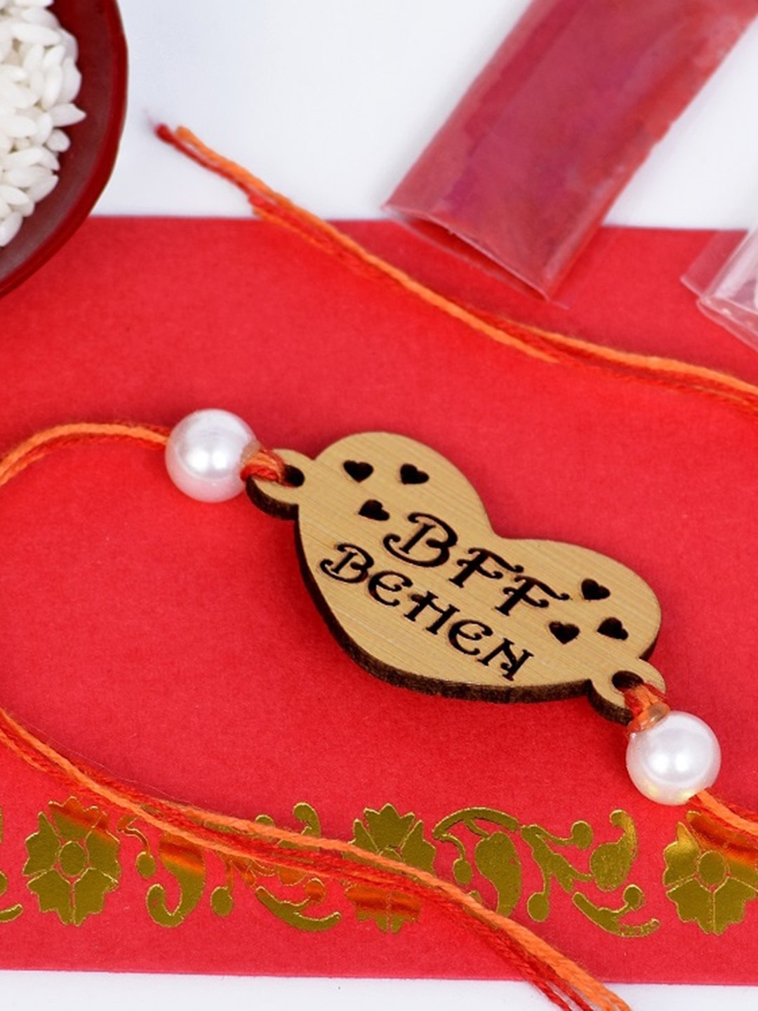 

The Magic Wand Boys BFF Behen Charm Rakhi, Brown