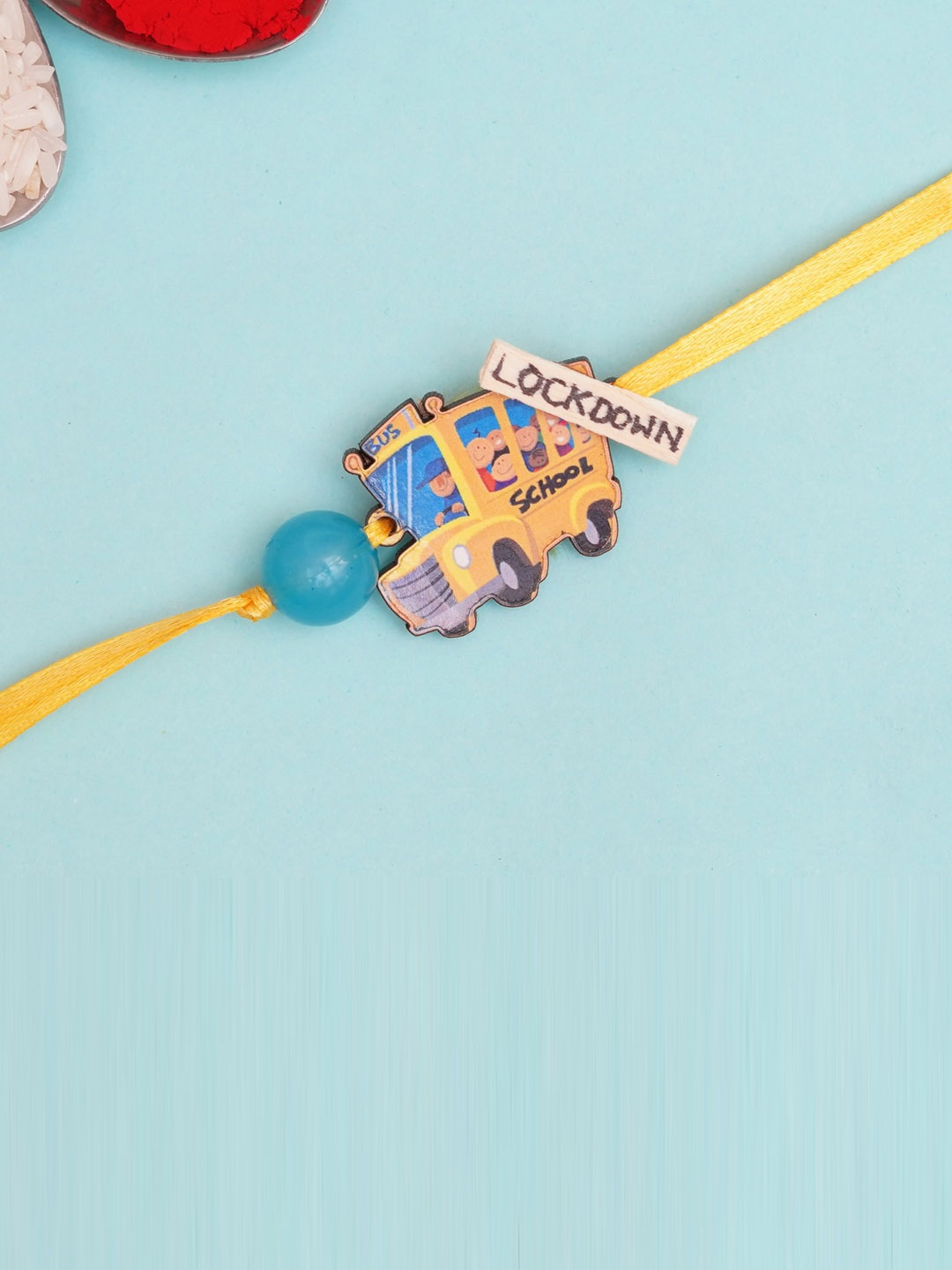 

The Magic Wand Boys Beaded Rakhi, Blue