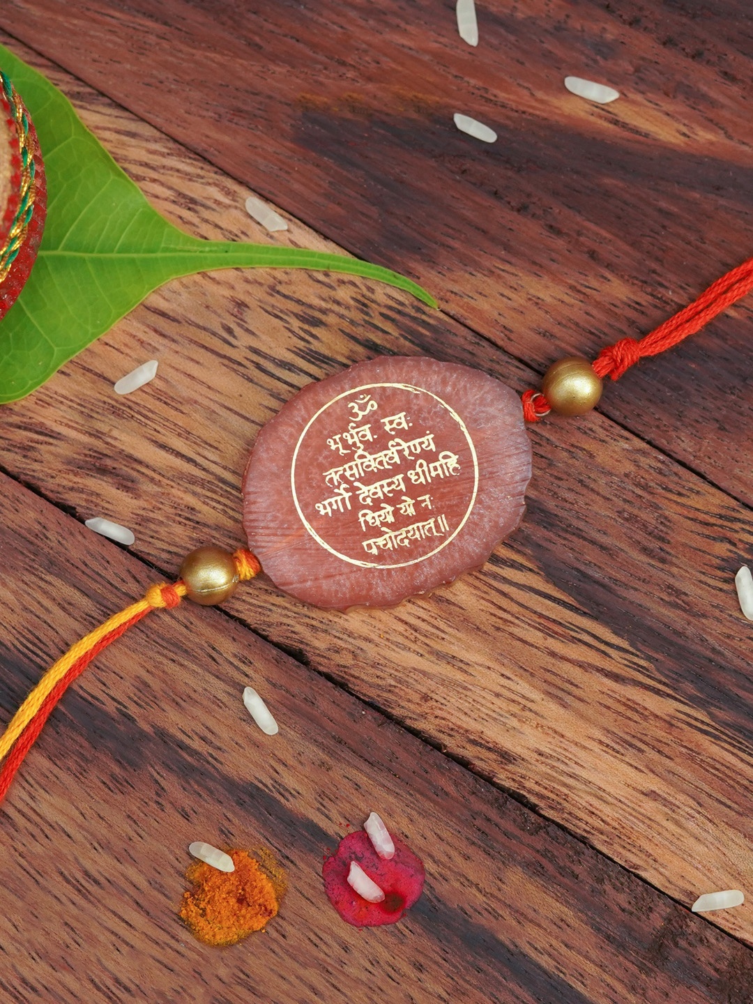 

The Magic Wand Boys Mantra Printed Rakhi, Pink