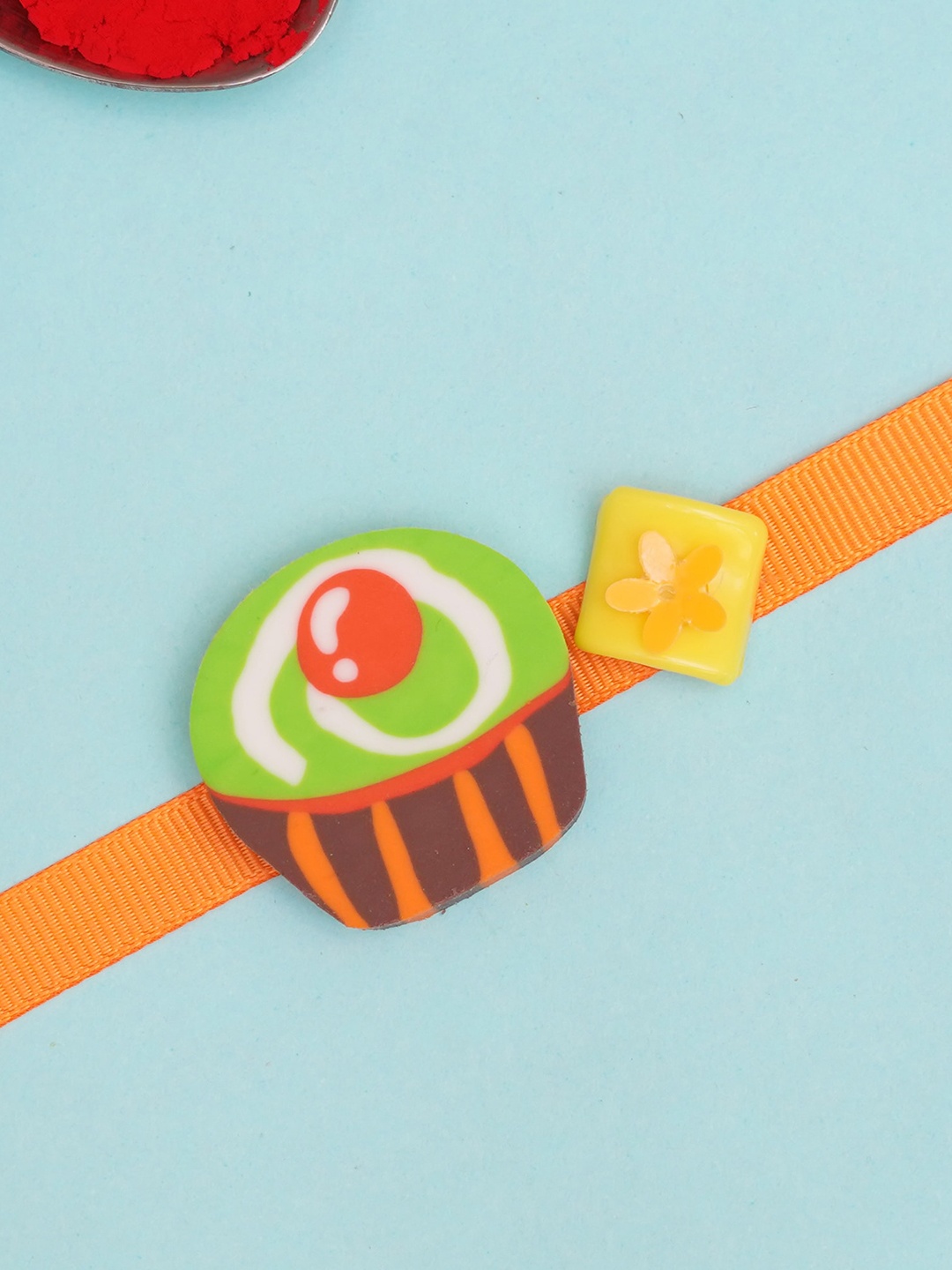 

The Magic Wand Boys Toy Charm Rakhi, Orange