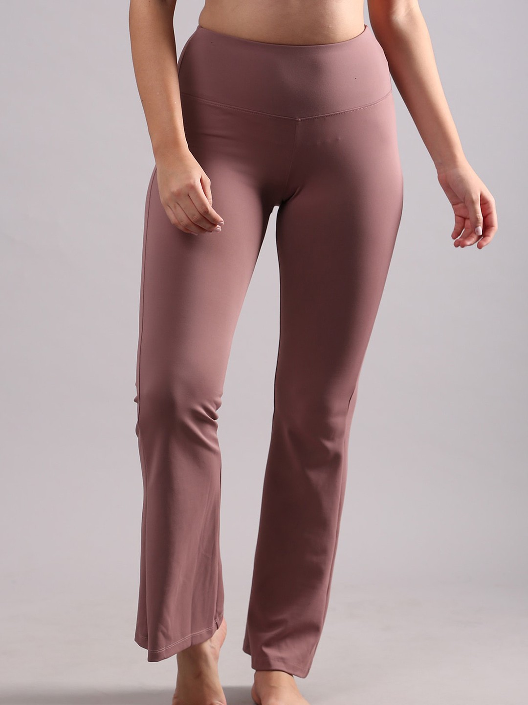 

The Dance Bible Women High Waist Yoga Tights, Brown