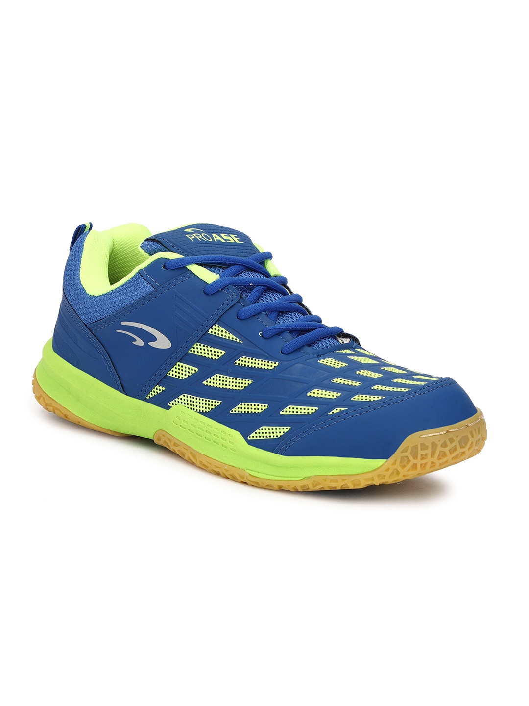 

PROASE Men Super Grip EVA Non-Marking Badminton Shoes, Blue
