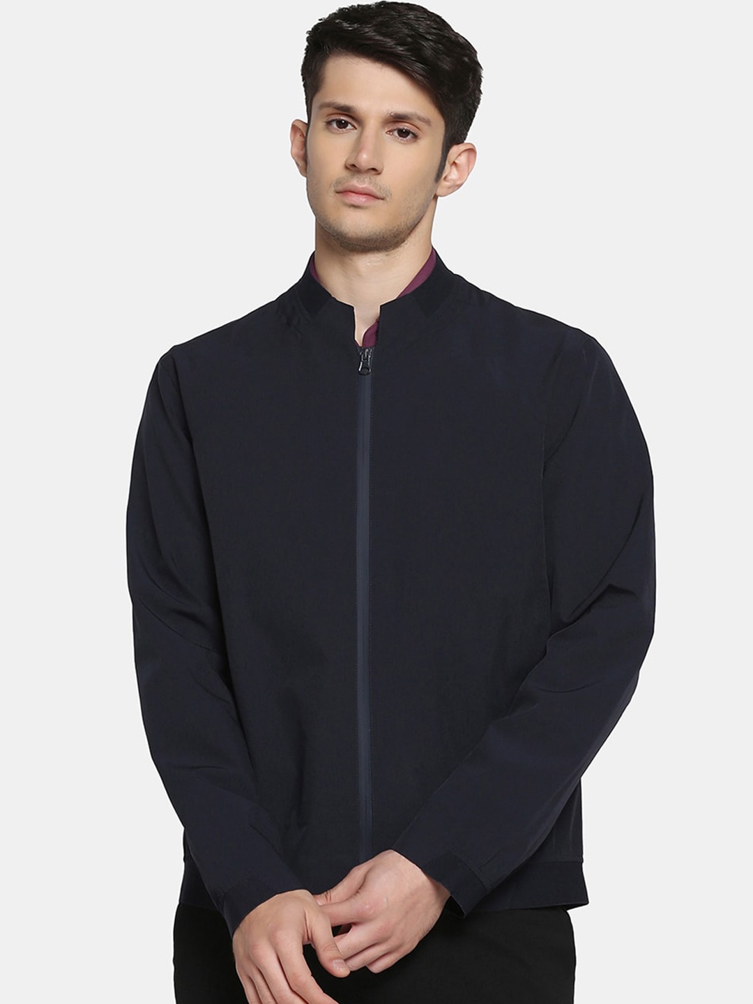 

Blackberrys Men Techpro Zipper Jacket, Navy blue