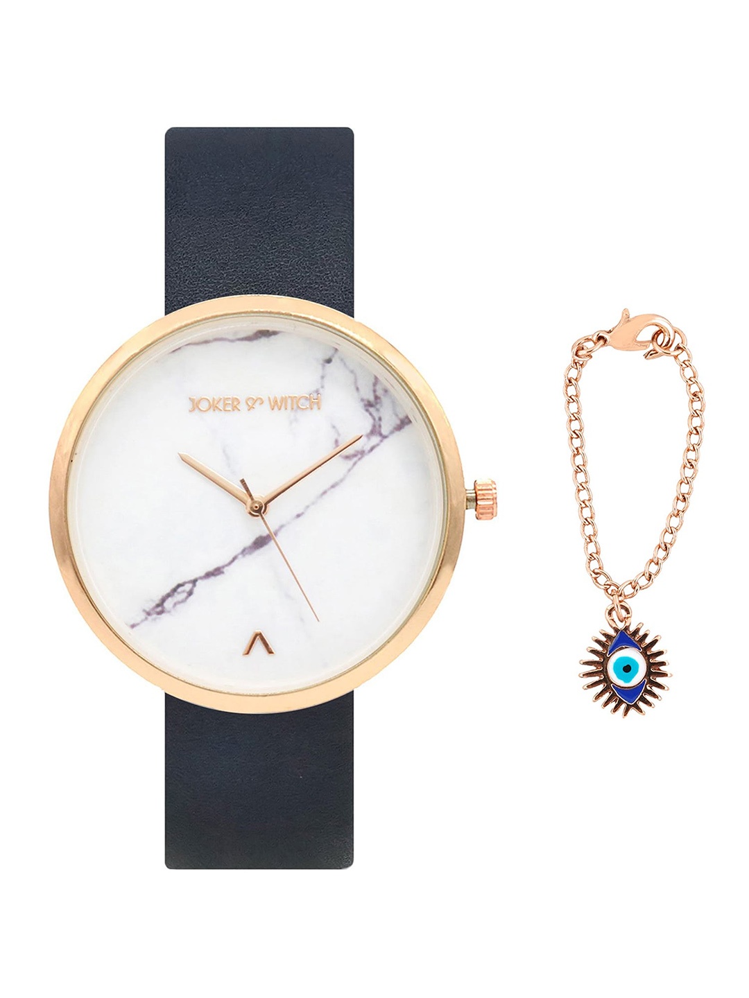 

JOKER & WITCH Women Watch Gift Set, White