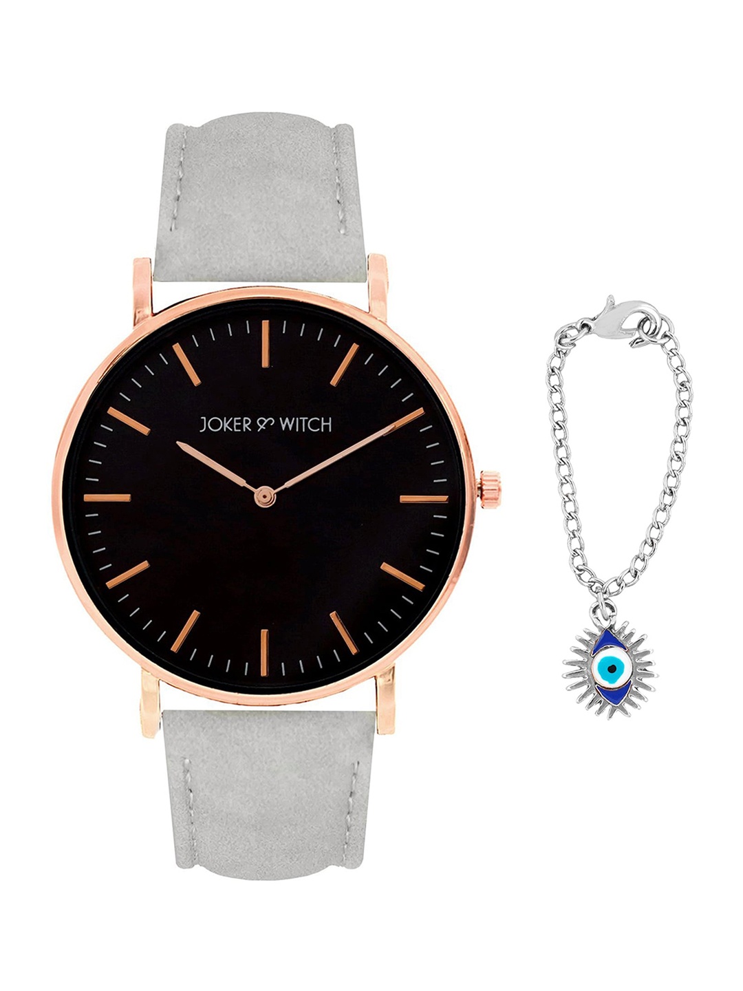 

JOKER & WITCH Women Watch Gift Set JWWCSET15, Silver