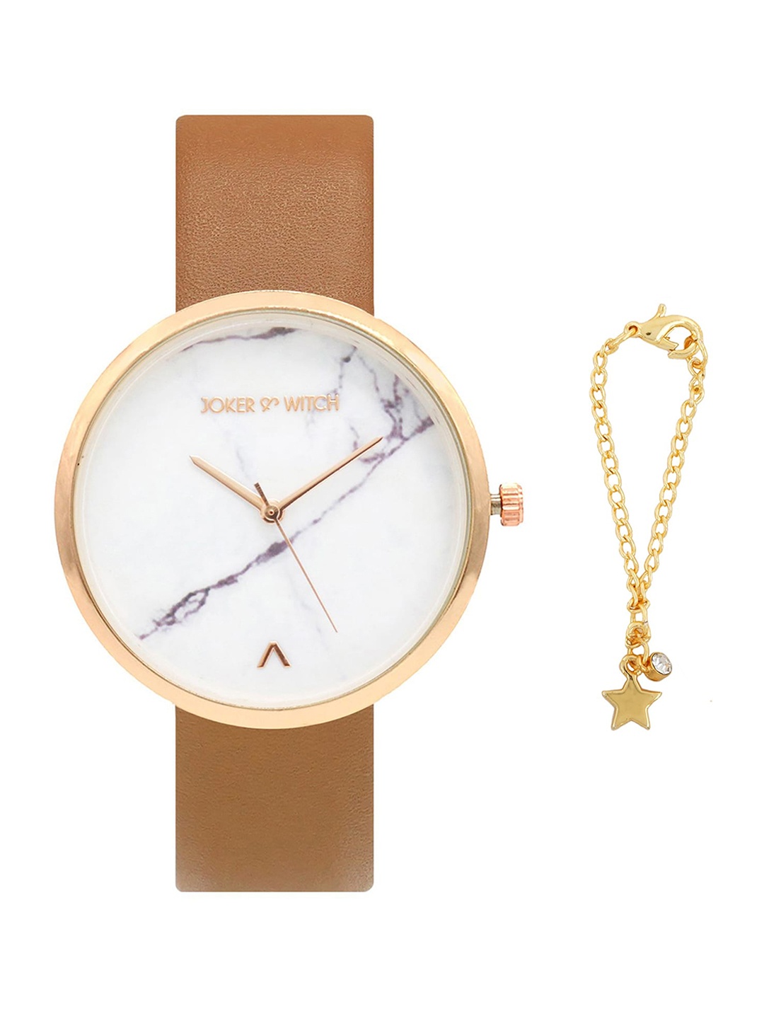 

JOKER & WITCH Women Watch Gift Set, White