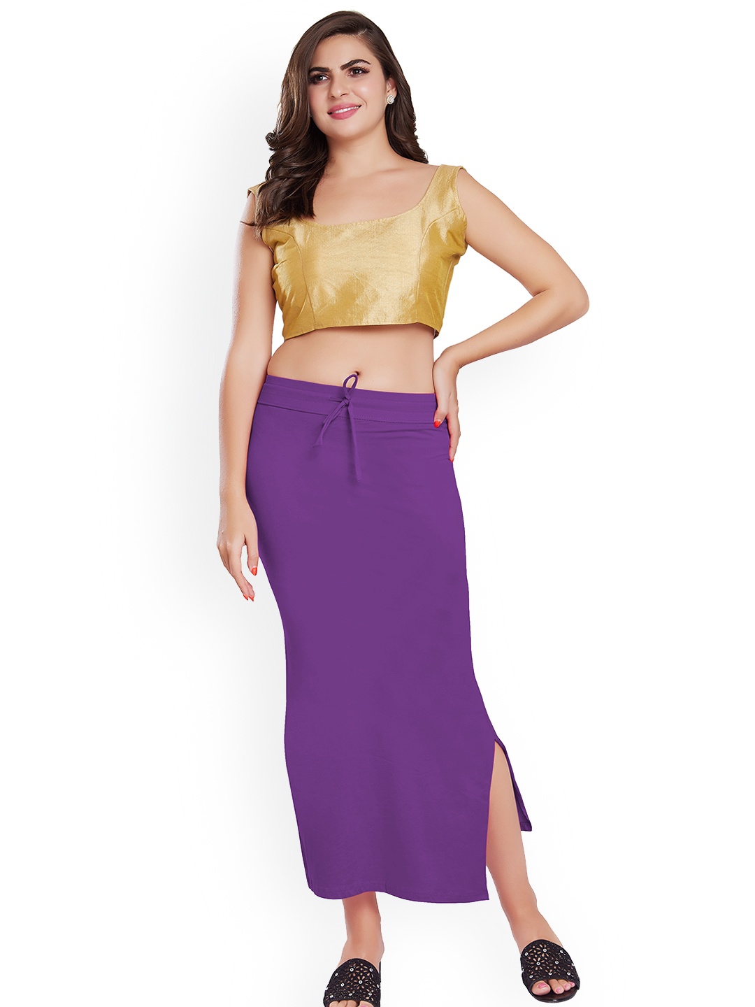 

Rani Saahiba Mid-Rise Saree Shapewear, Purple