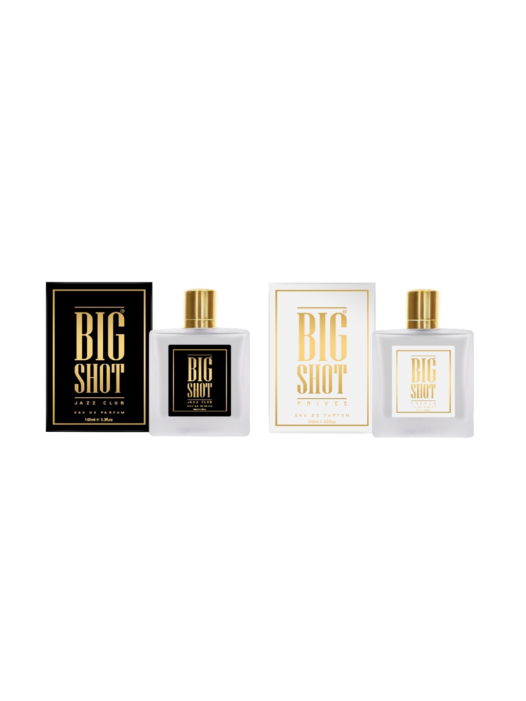 

OSCAR Men Big Shot Set of Jazz Club & Privee Eau De Parfum - 100ml Each, White