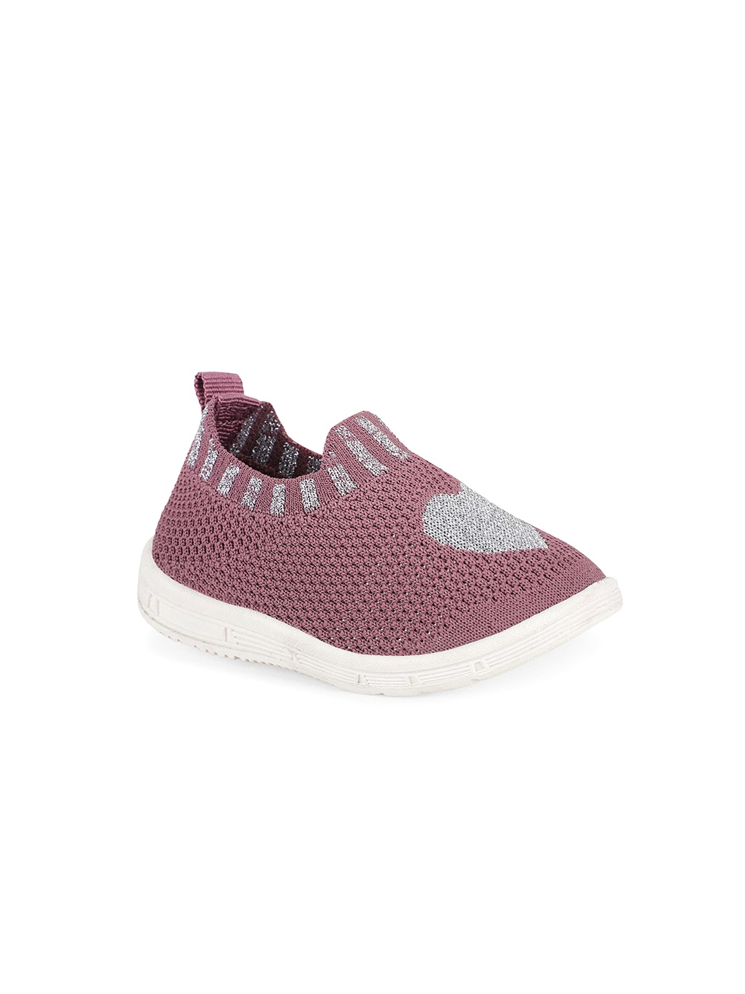 

NEOBABY Infants Textured Lightweight Musical Slip-On Sneakers, Purple