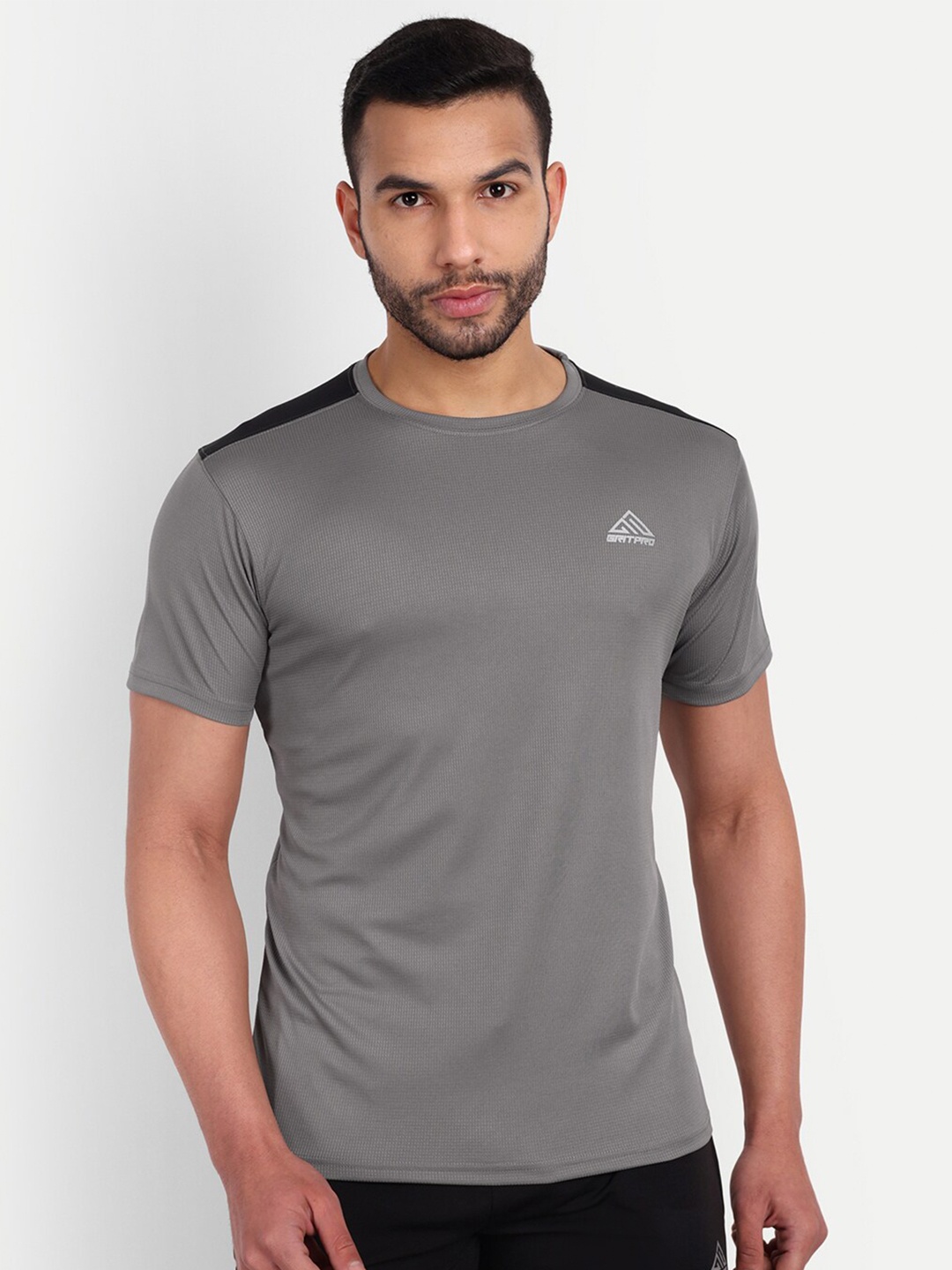 

GRITPRO Round Neck T-Shirt, Grey