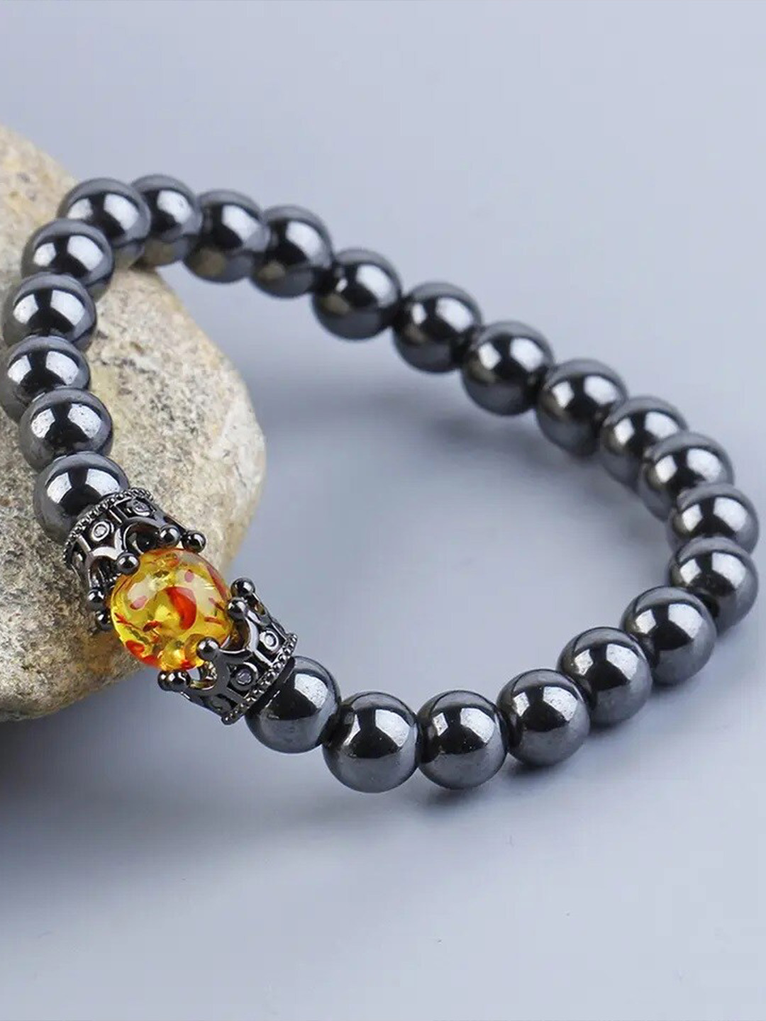 

MEENAZ Men Silver-Plated Bracelet