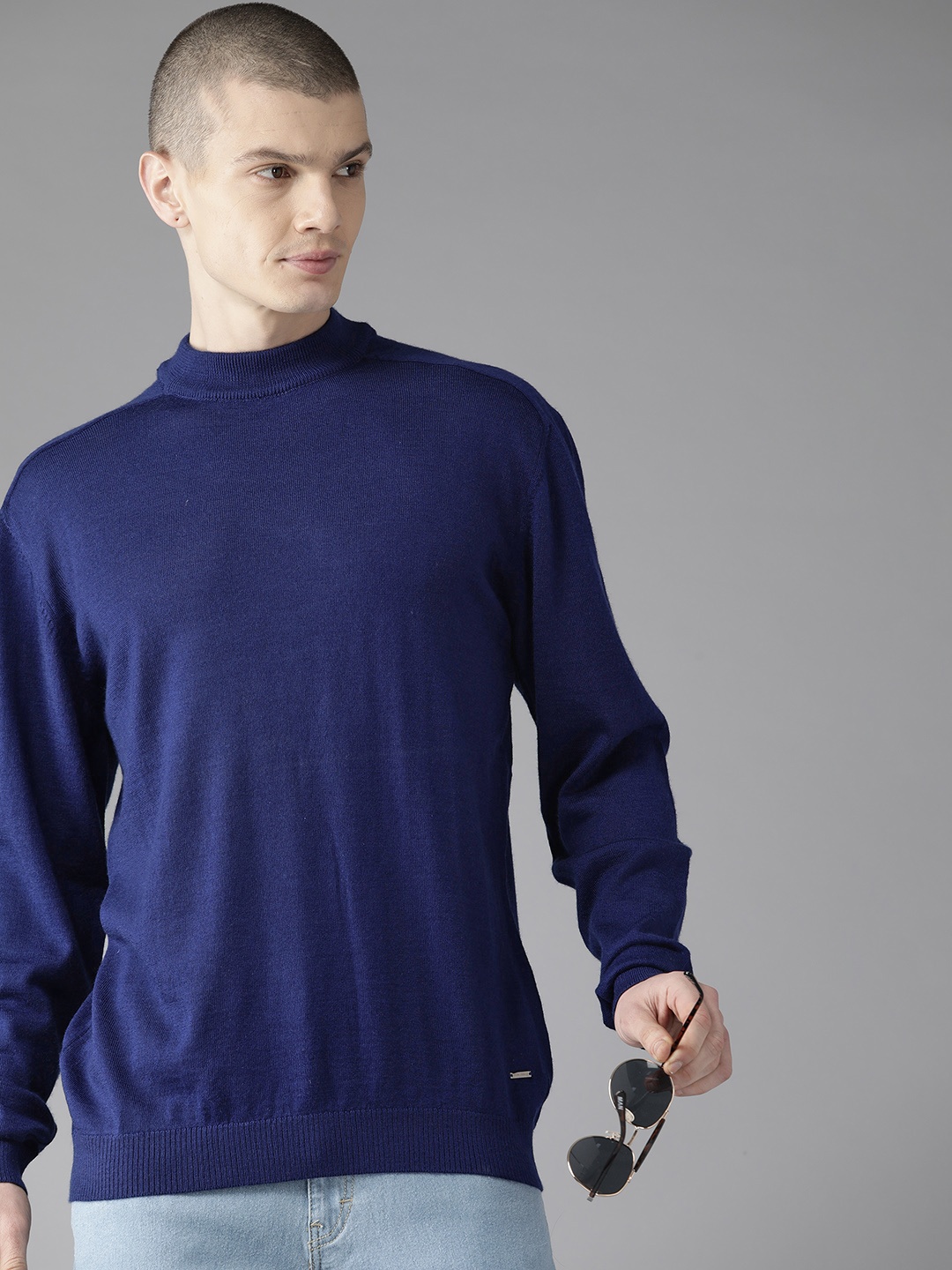 

Park Avenue Turtle Neck Pullover, Blue