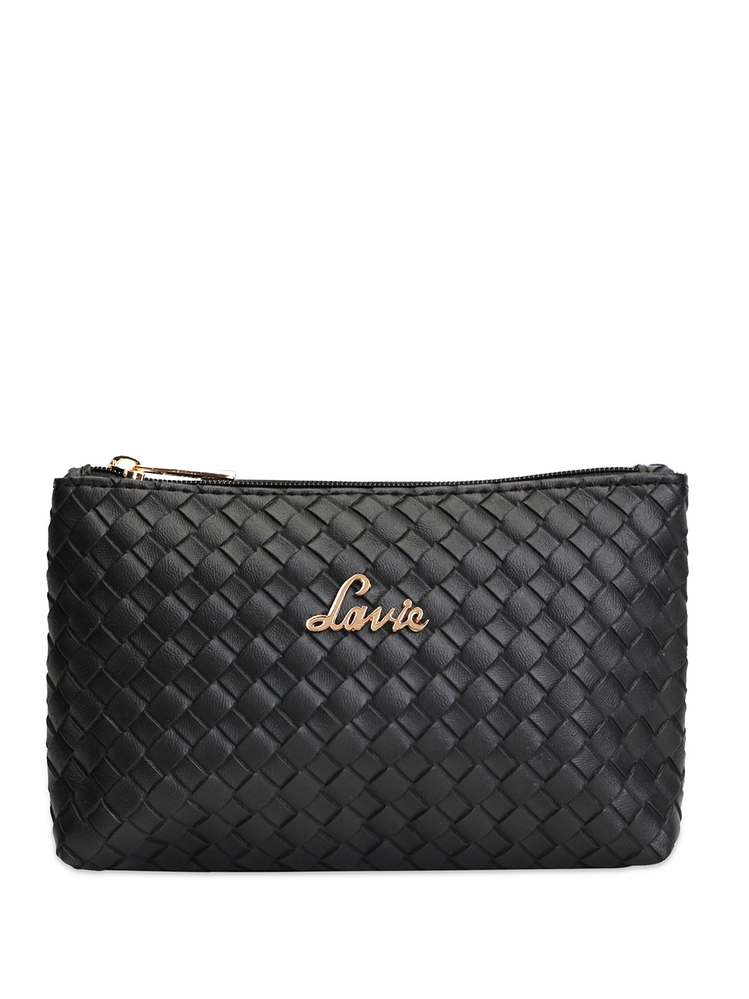 

Lavie Women Textured Purse Clutch, Black