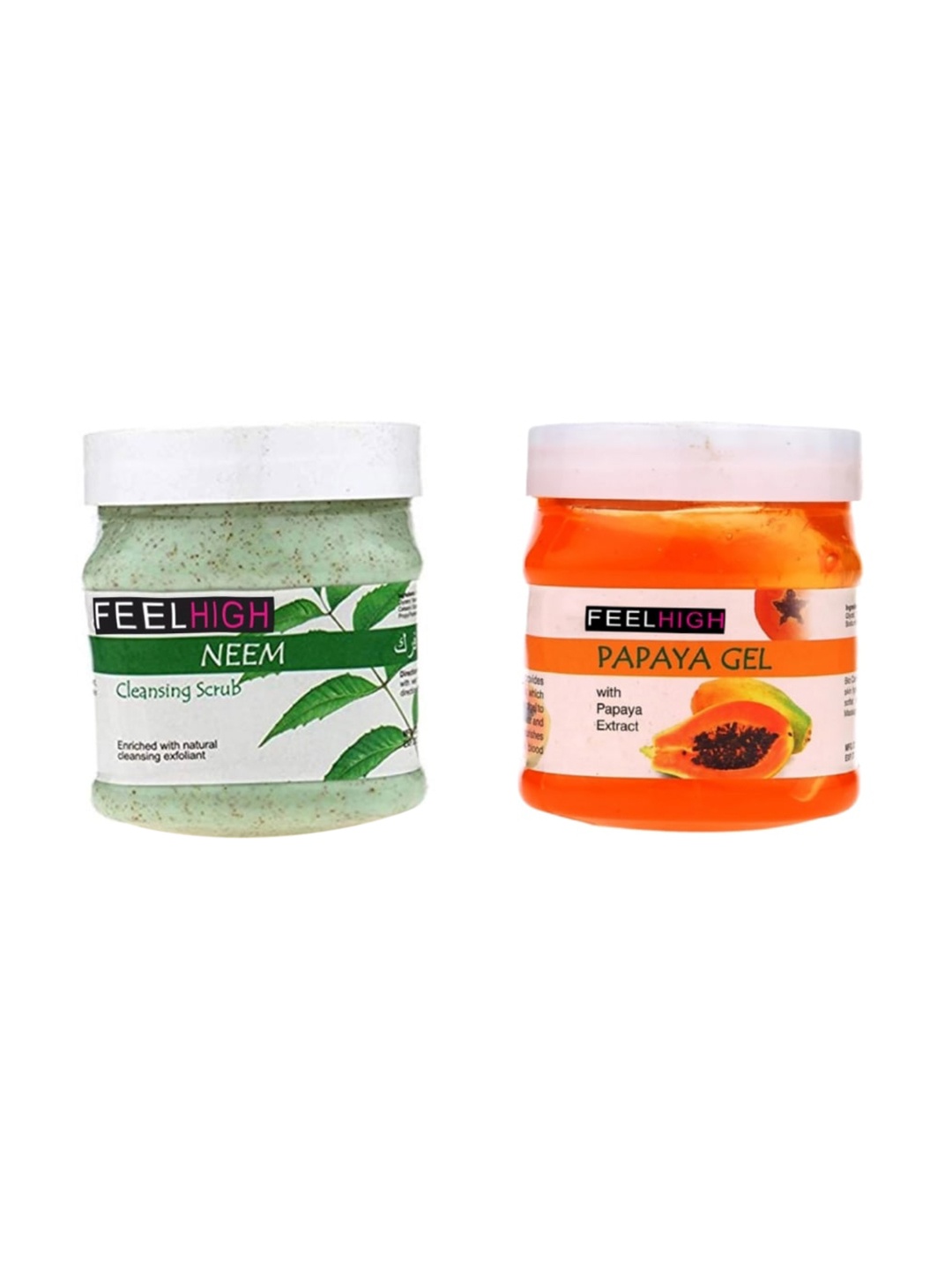 

FEELHIGH Neem Scrub And Papaya Gel, Multi