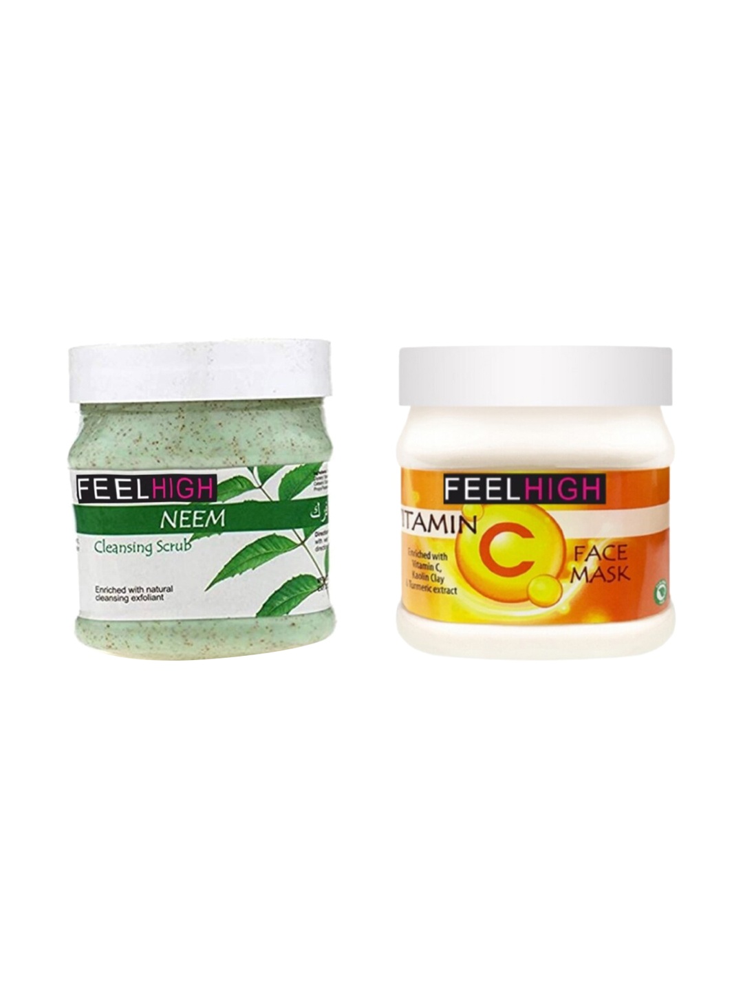 

FEELHIGH Neem Scrub And Vitamin C Mask, Multi