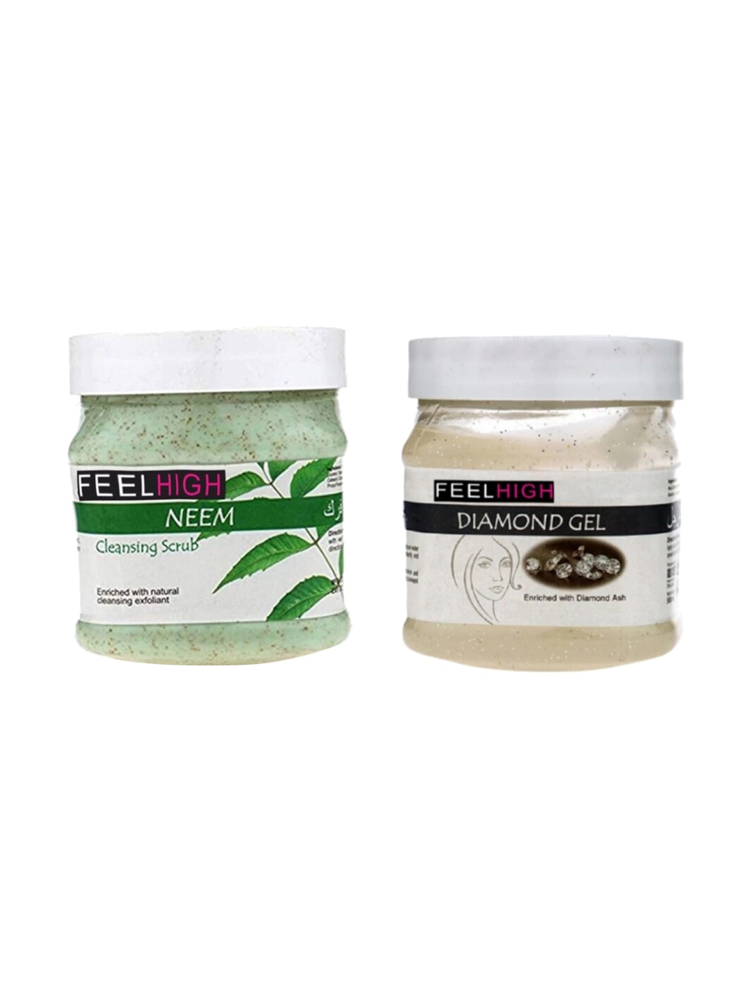 

FEELHIGH Neem Scrub And Diamond Gel, Multi