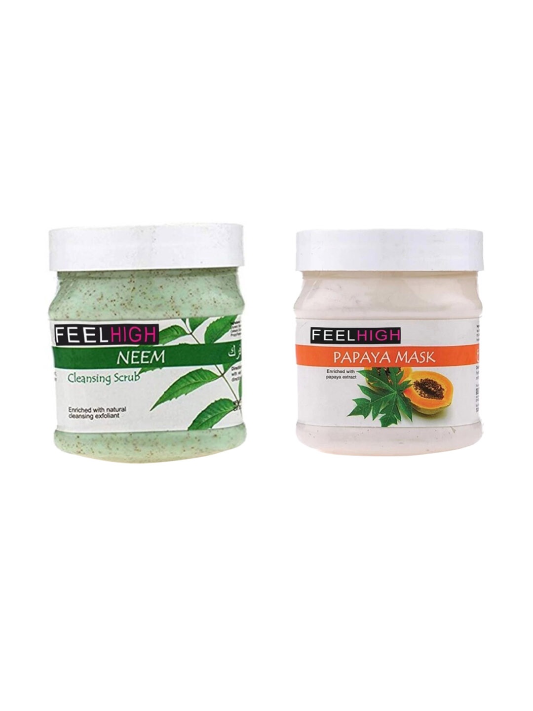 

FEELHIGH Neem Scrub And Papaya Mask, Multi