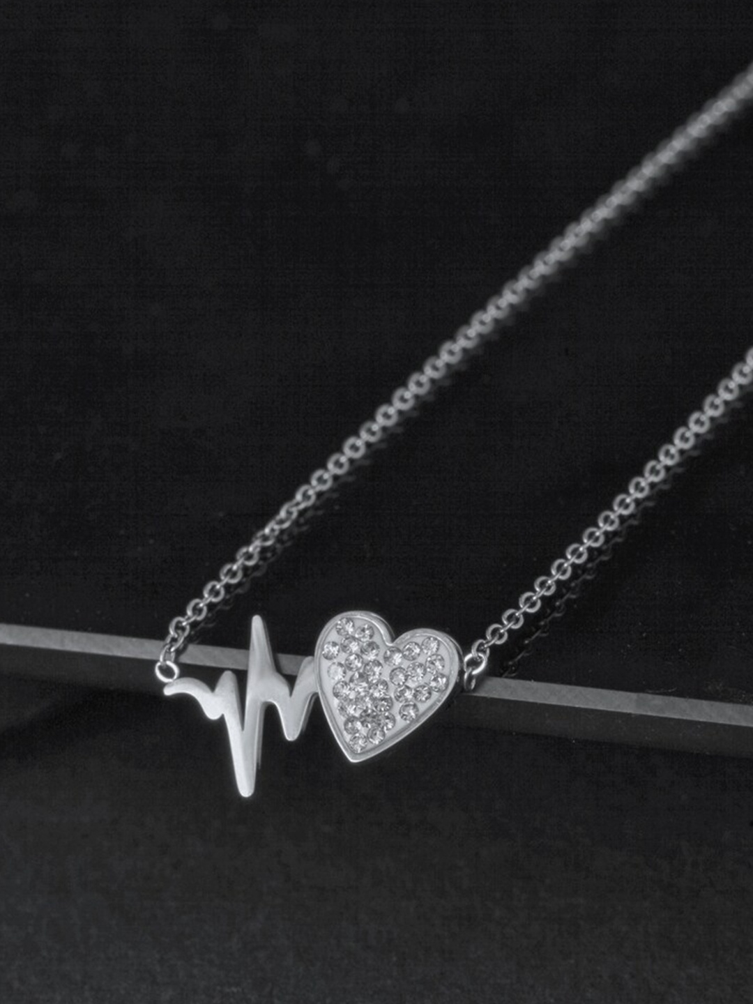 

MEENAZ Silver-Plated Necklace