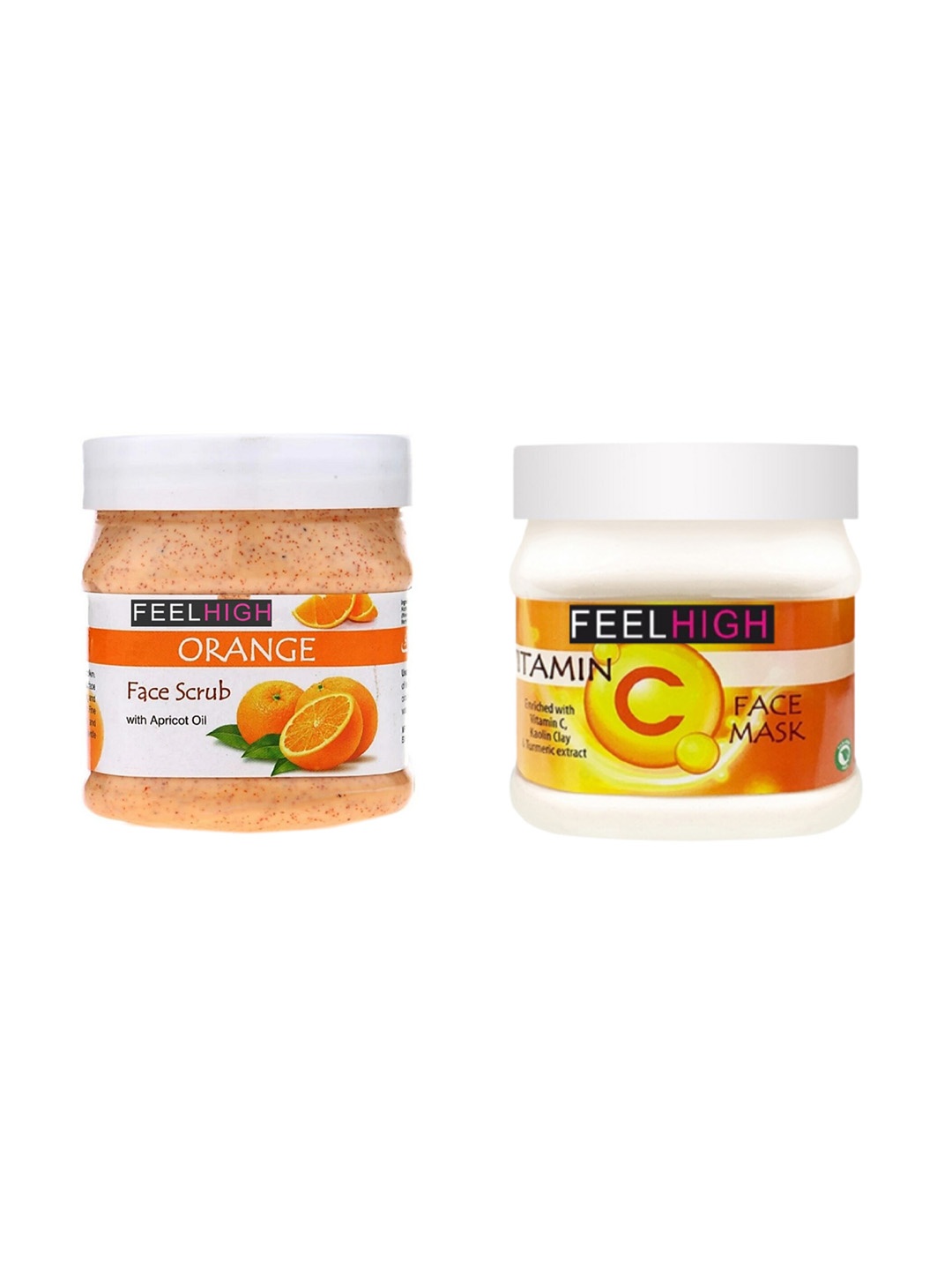 

FEELHIGH Orange Scrub And Vitamin C Mask, Multi