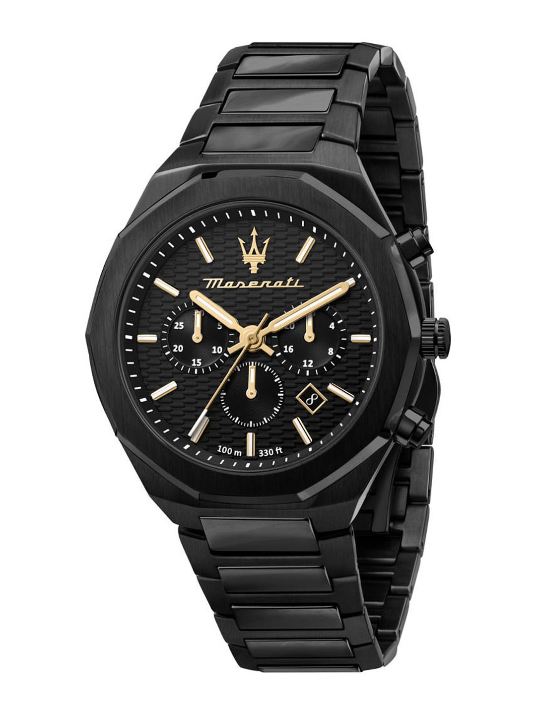 

Maserati Men Bracelet Style Straps Chronograph Analouge Watch R8873642005, Black